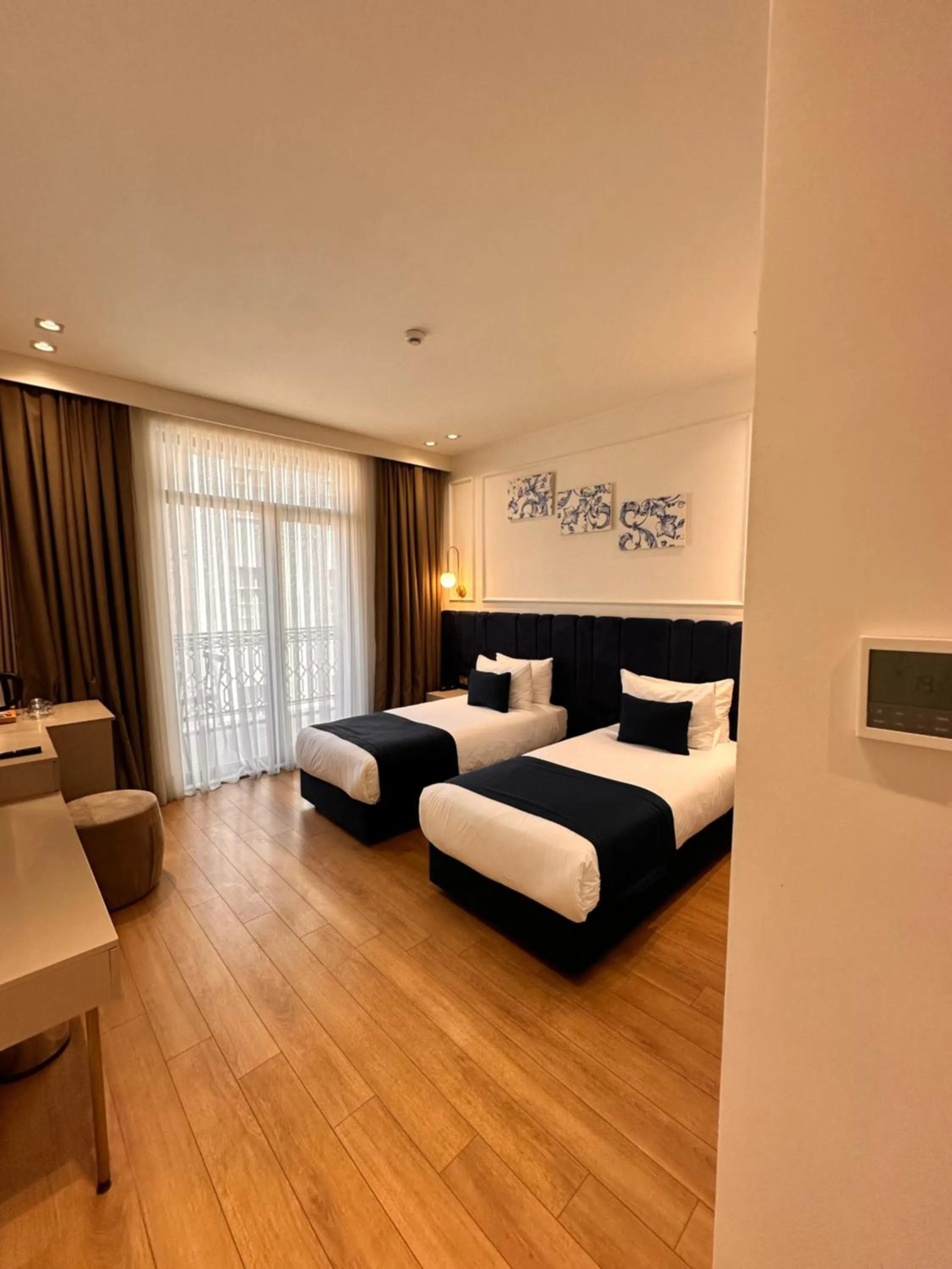 Bed in Taksim Bosphorus Hotel