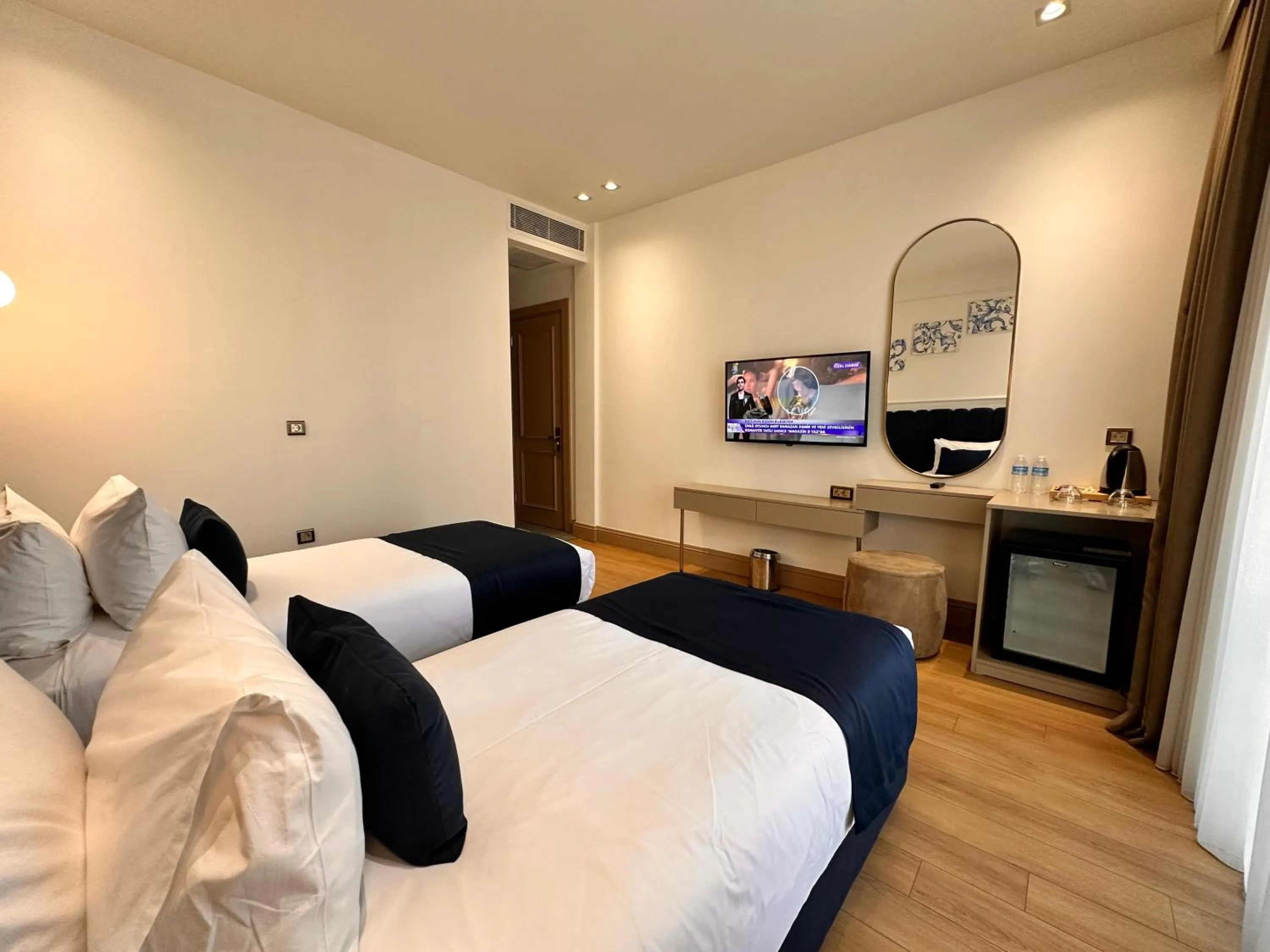 Bed in Taksim Bosphorus Hotel