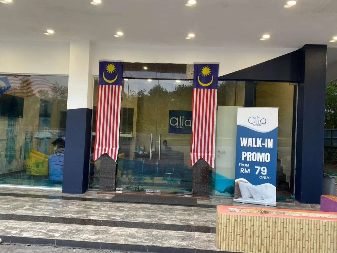 Lobby or reception in Alia Express Sendayan