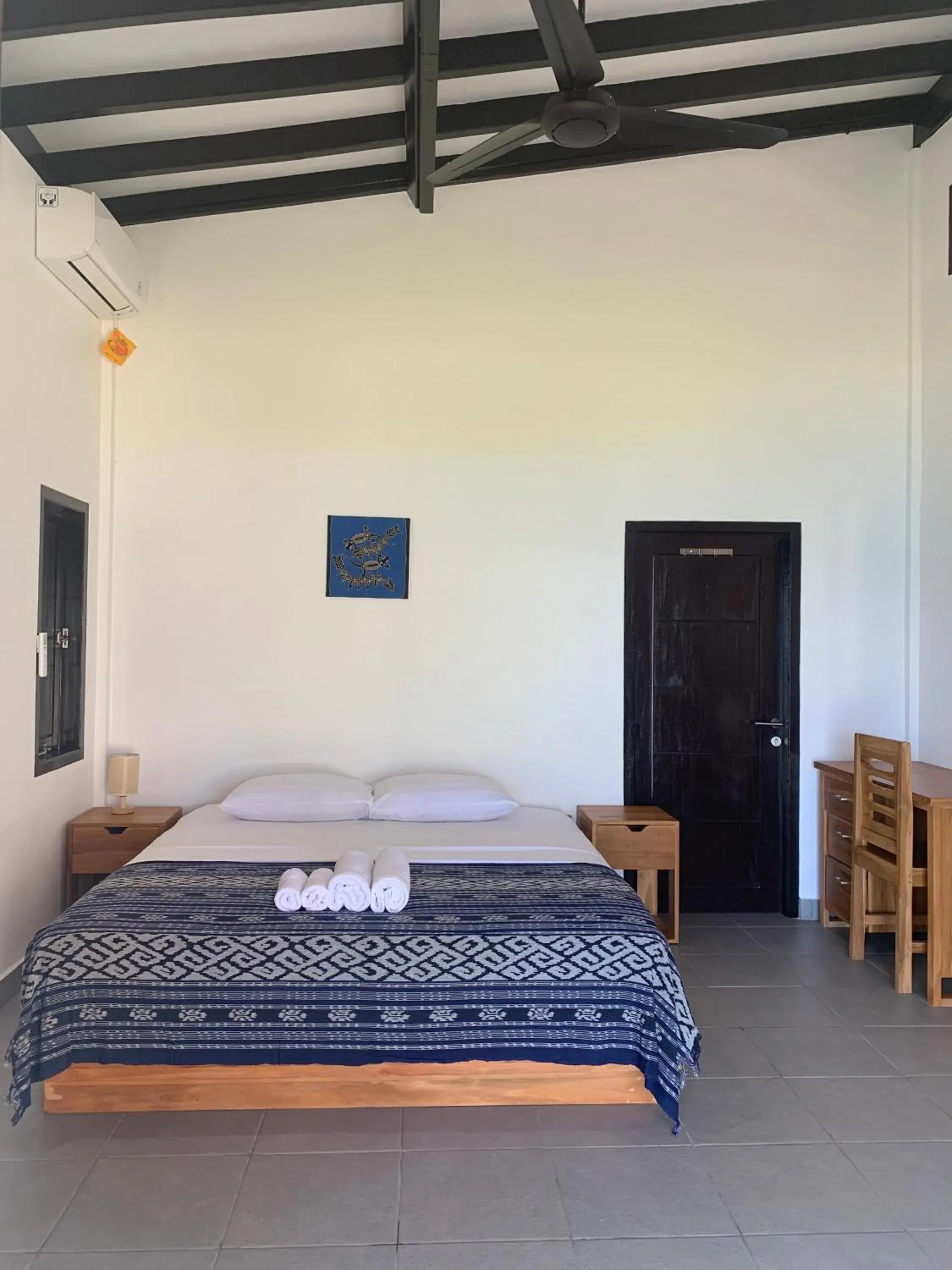 Bedroom, Bed in Balong Balong Surf Bungalows & Restaurant Bedroom, Bed in Balong Balong Surf Bungalows & Restaurant