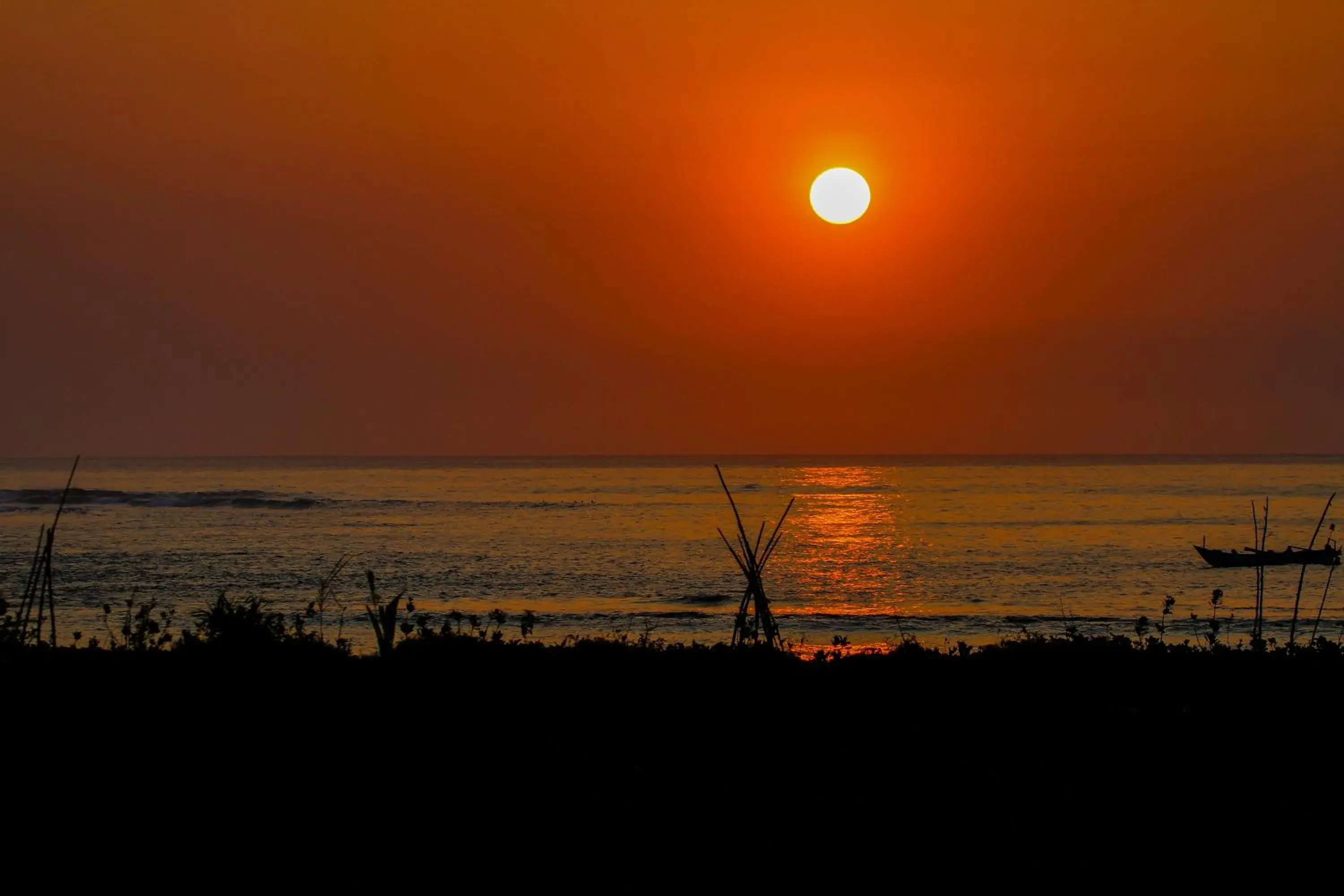 Beach in Balong Balong Surf Bungalows & Restaurant Beach in Balong Balong Surf Bungalows & Restaurant