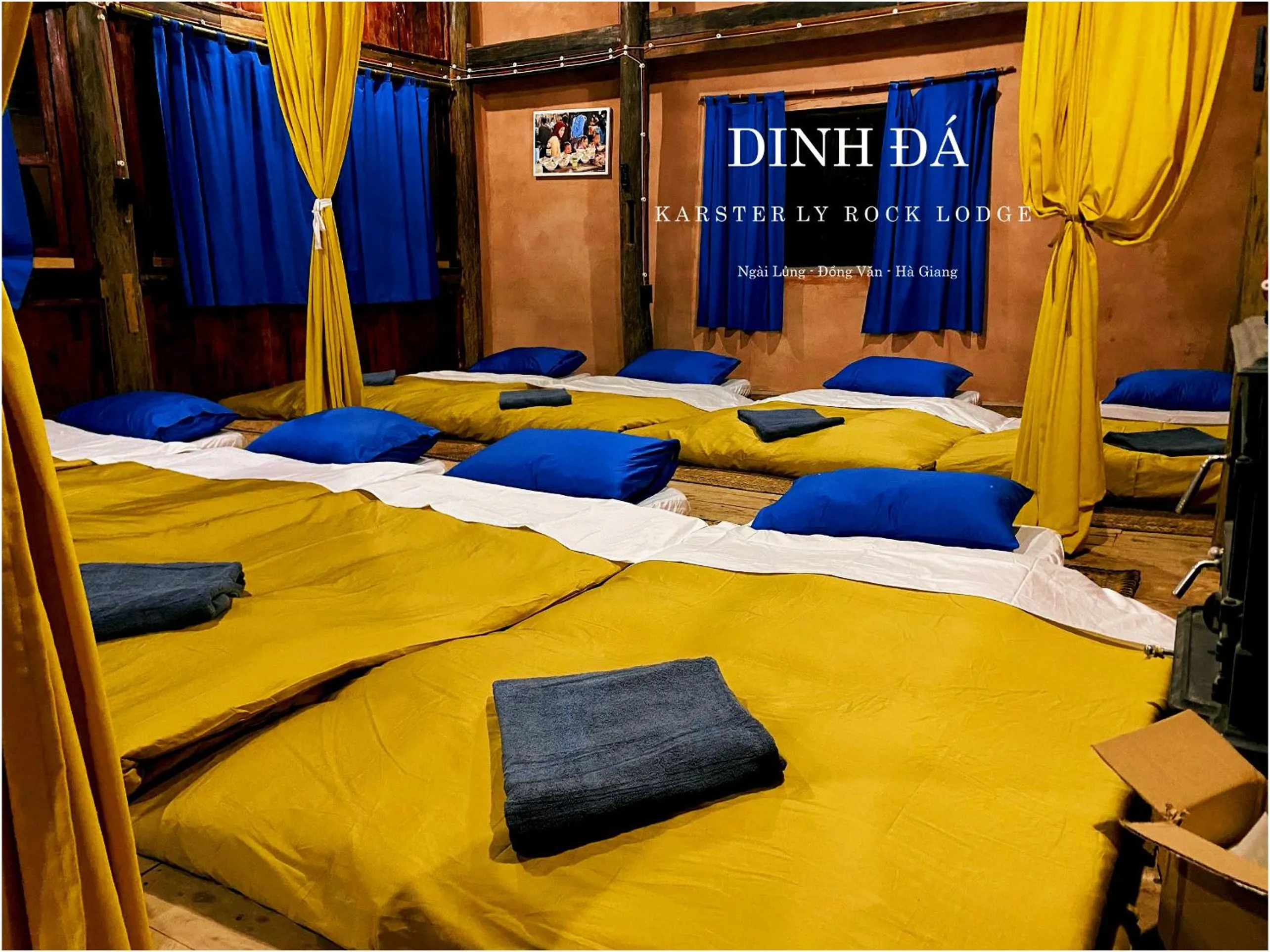 Bed in Dinh Đá H'Mông - Karsterly Rock Lodge