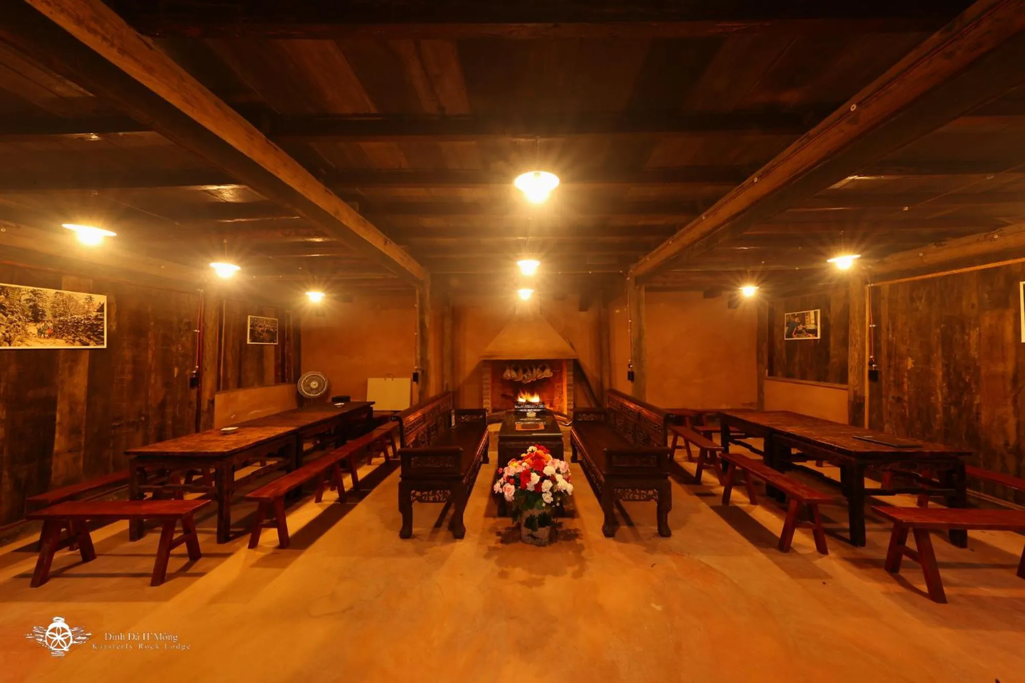 Living room in Dinh Đá H'Mông - Karsterly Rock Lodge