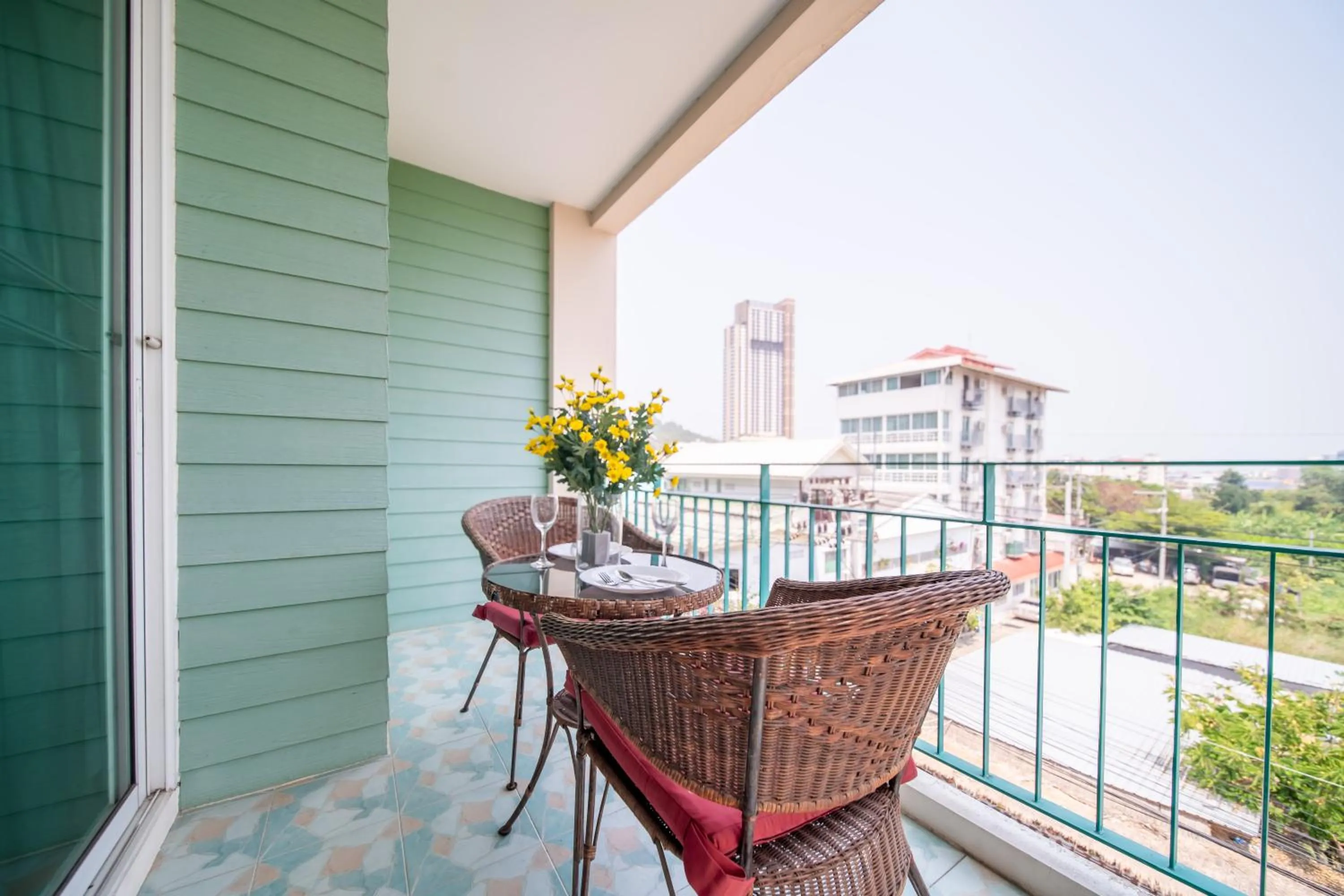 Balcony/Terrace in Shamrock Hotel Pattaya