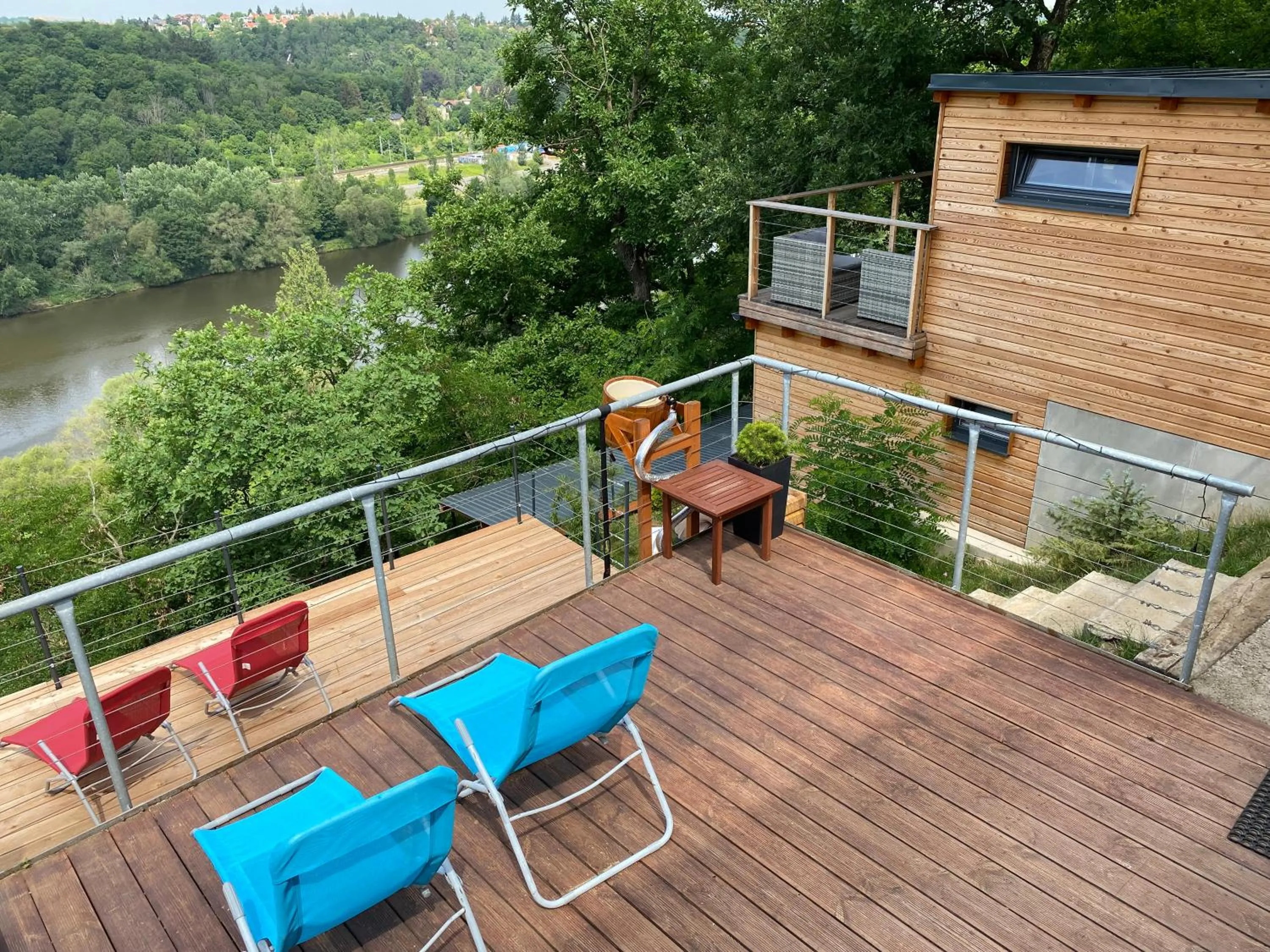 Sauna in Apartmán - E - Vyhlídka nad řekou