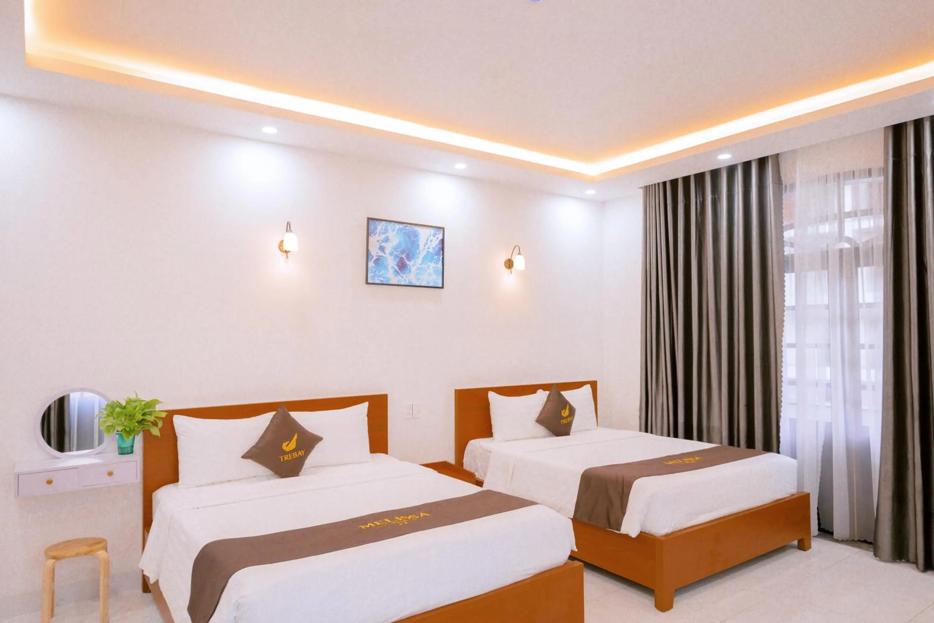 Bedroom, Bed in Melissa Hotel - Vung Tau