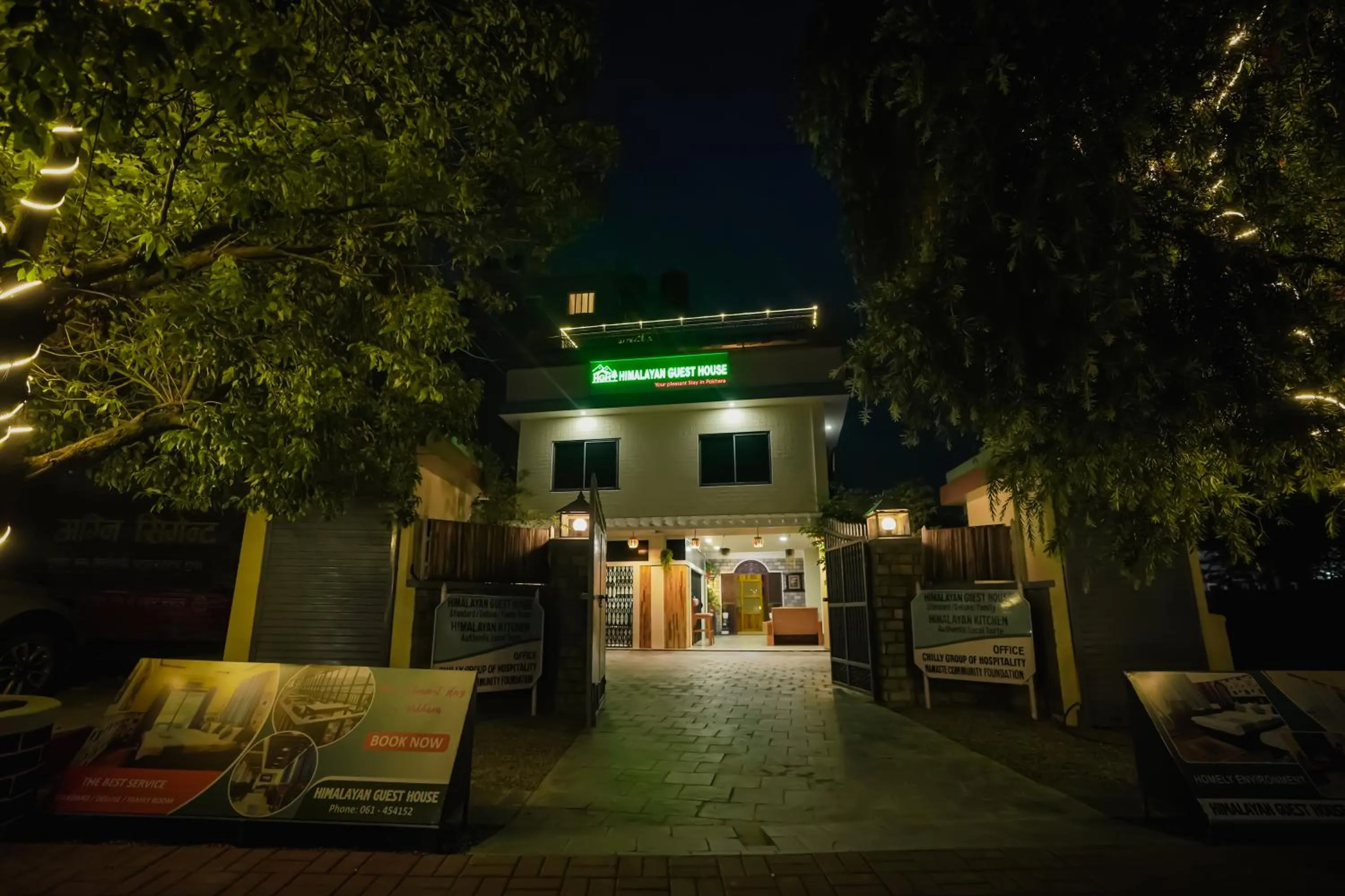 Property building in Himalayan Guest House