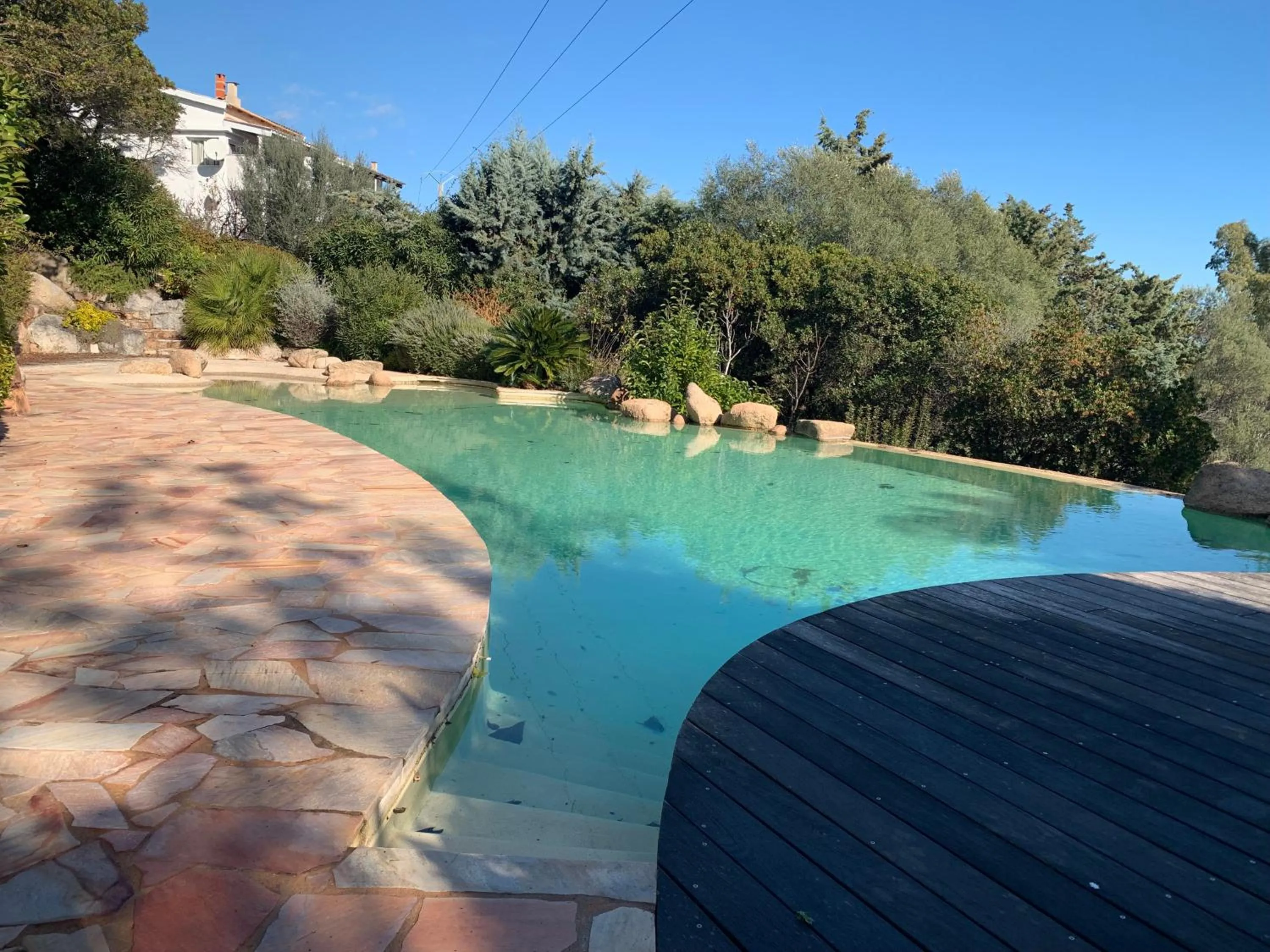 Day in La chambre d'Aphrodite avec jacuzzi vue mer