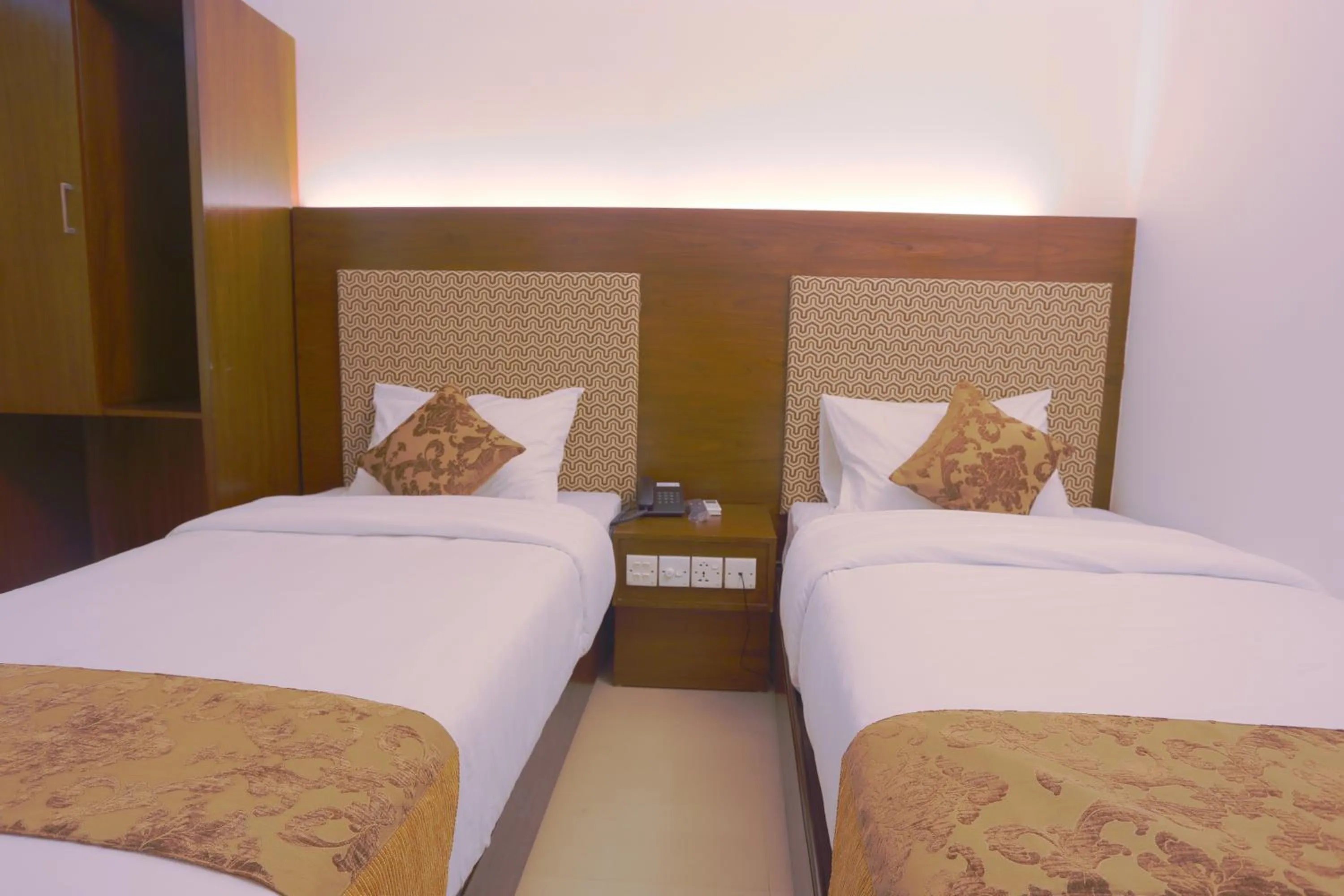 Bed in Holy Inn Sylhet