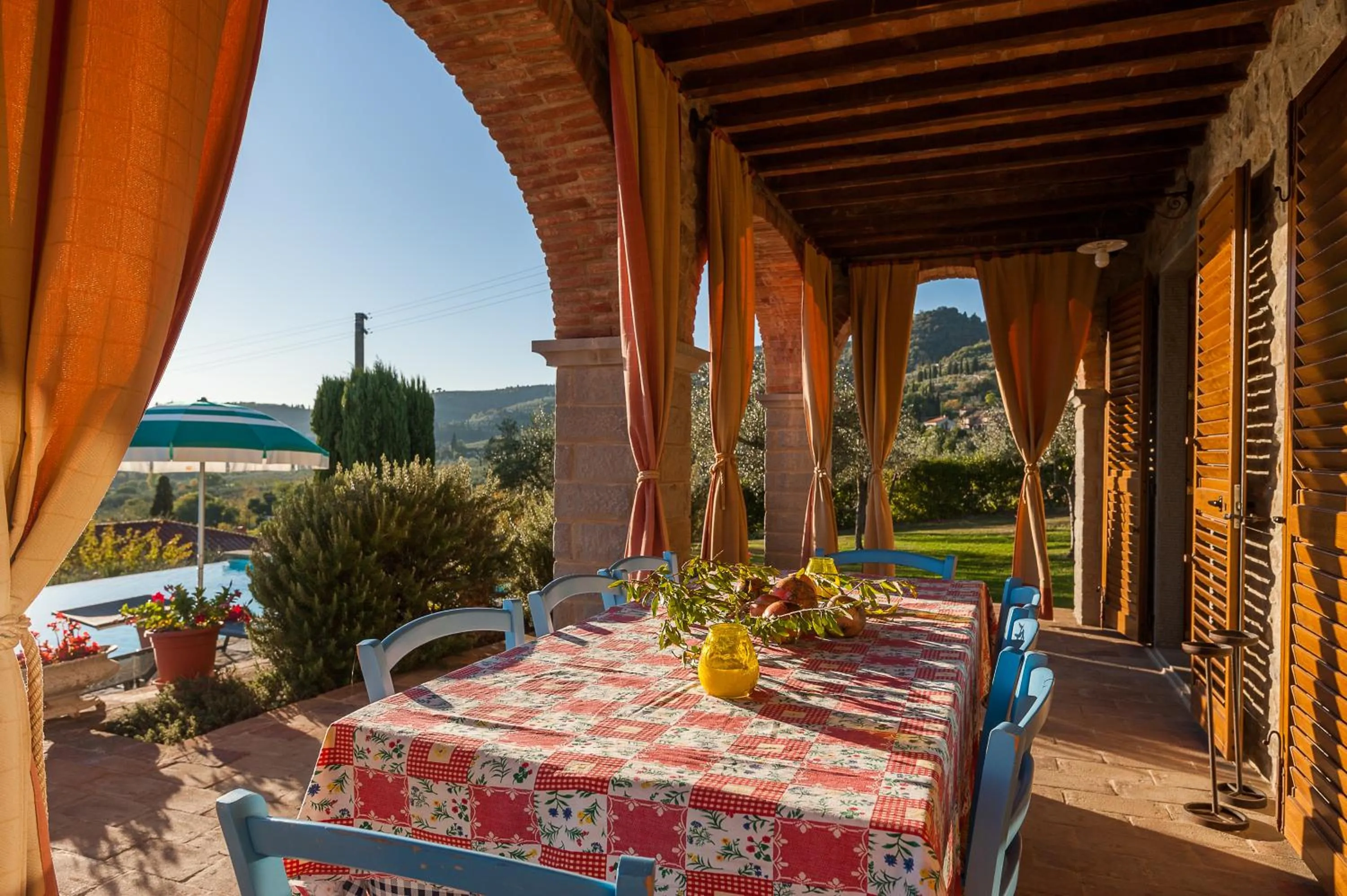Patio in Villa Senaia