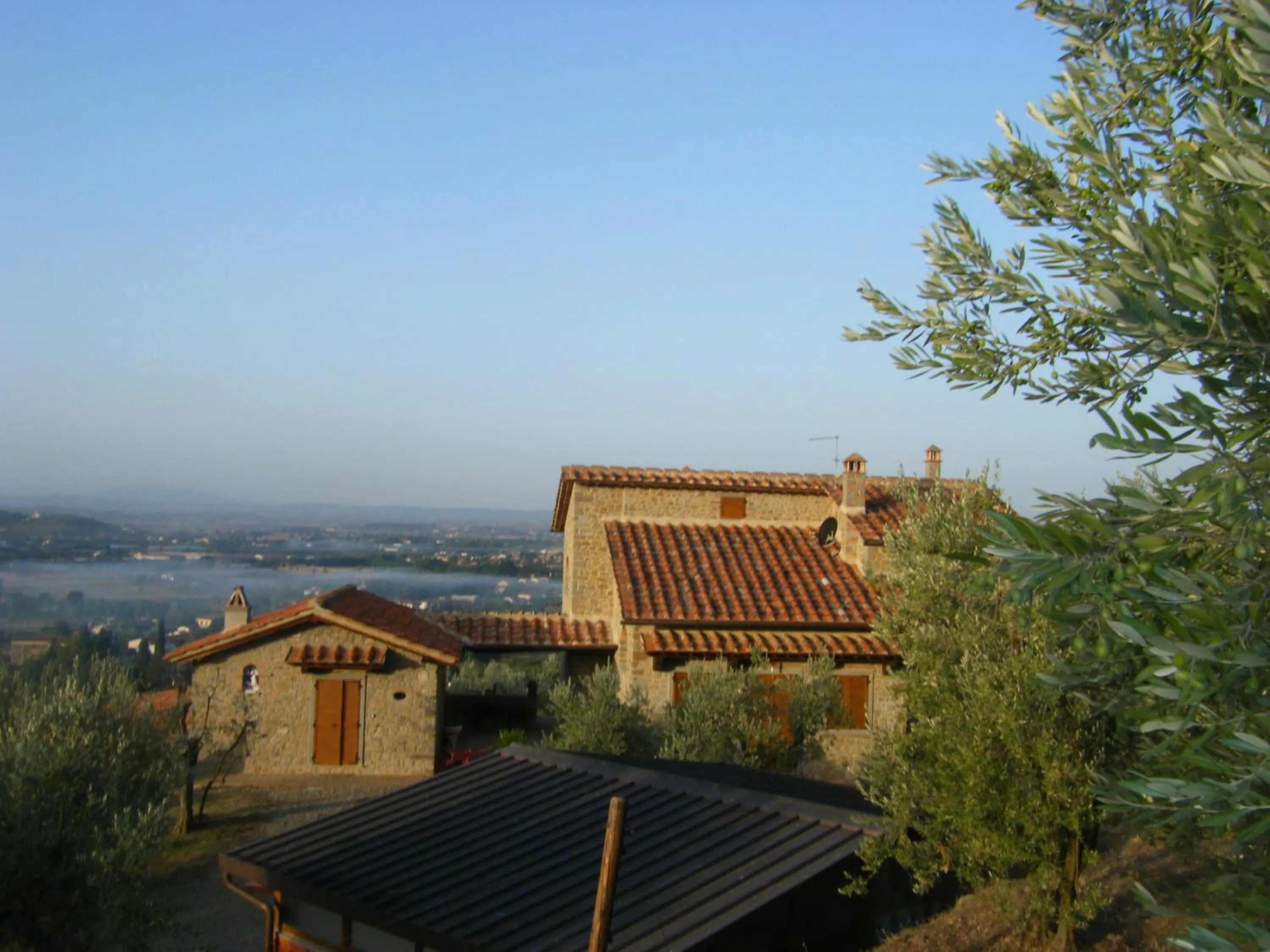 Bird's eye view in Villa Senaia