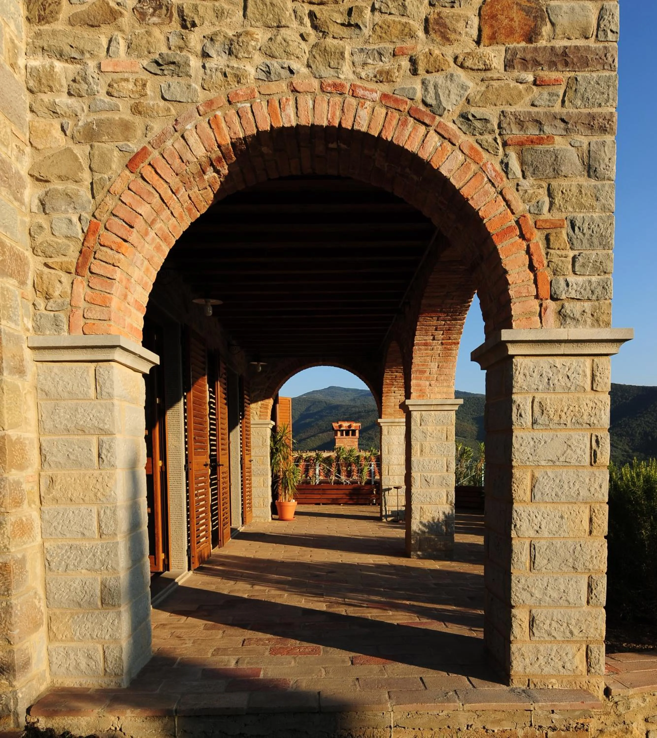 Facade/entrance in Villa Senaia
