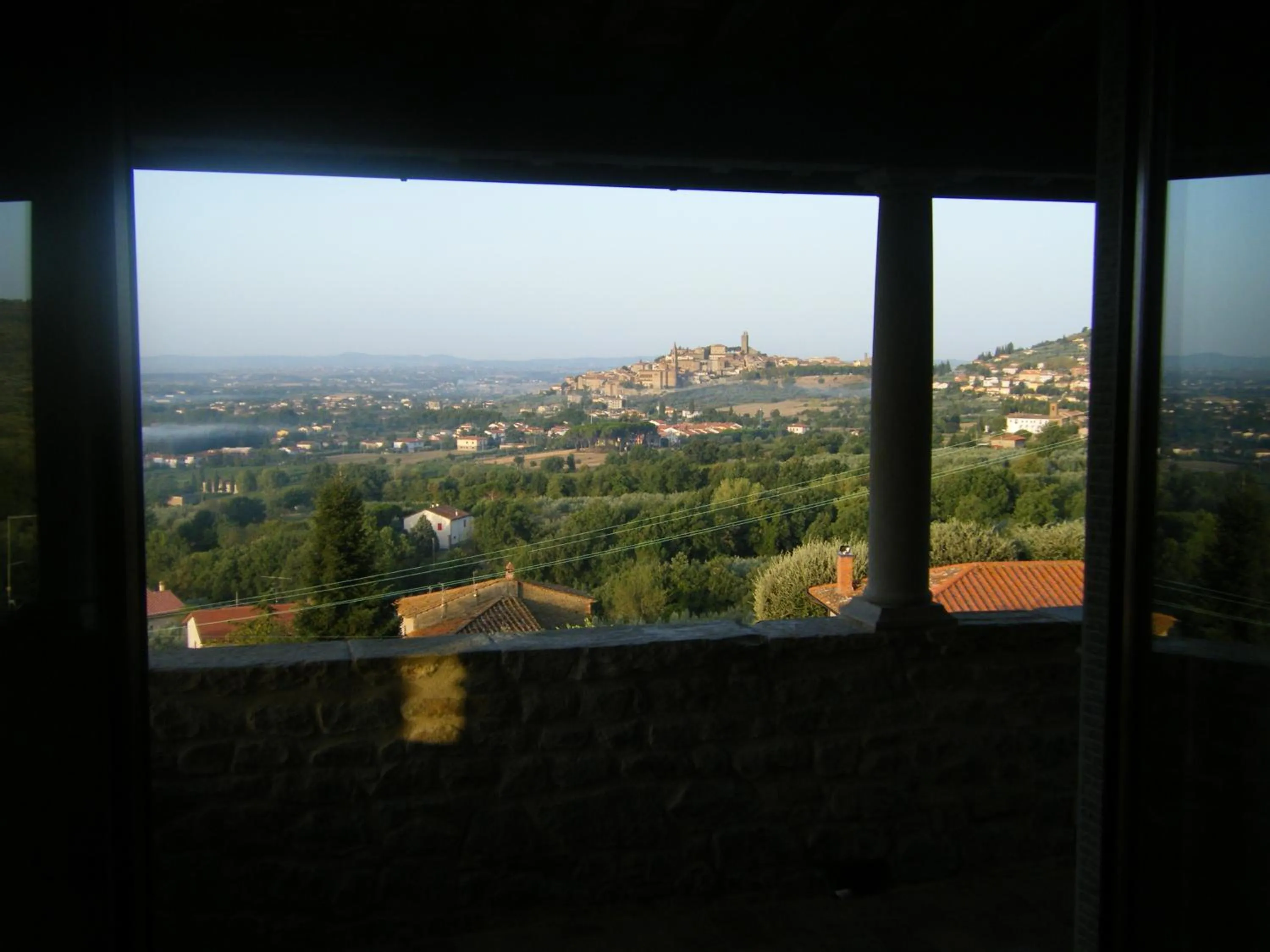 Bird's eye view in Villa Senaia
