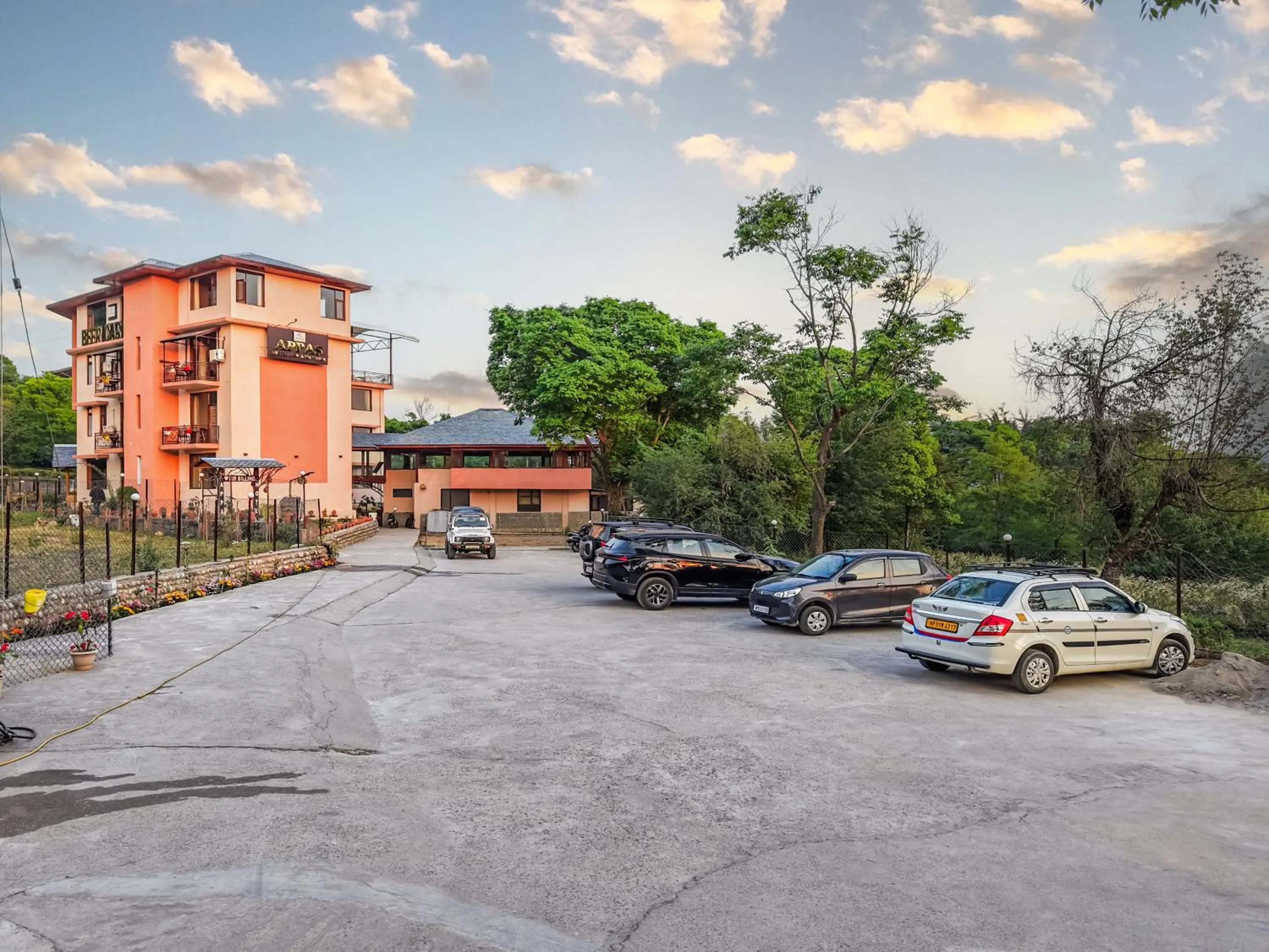 Parking in Appas Hotel