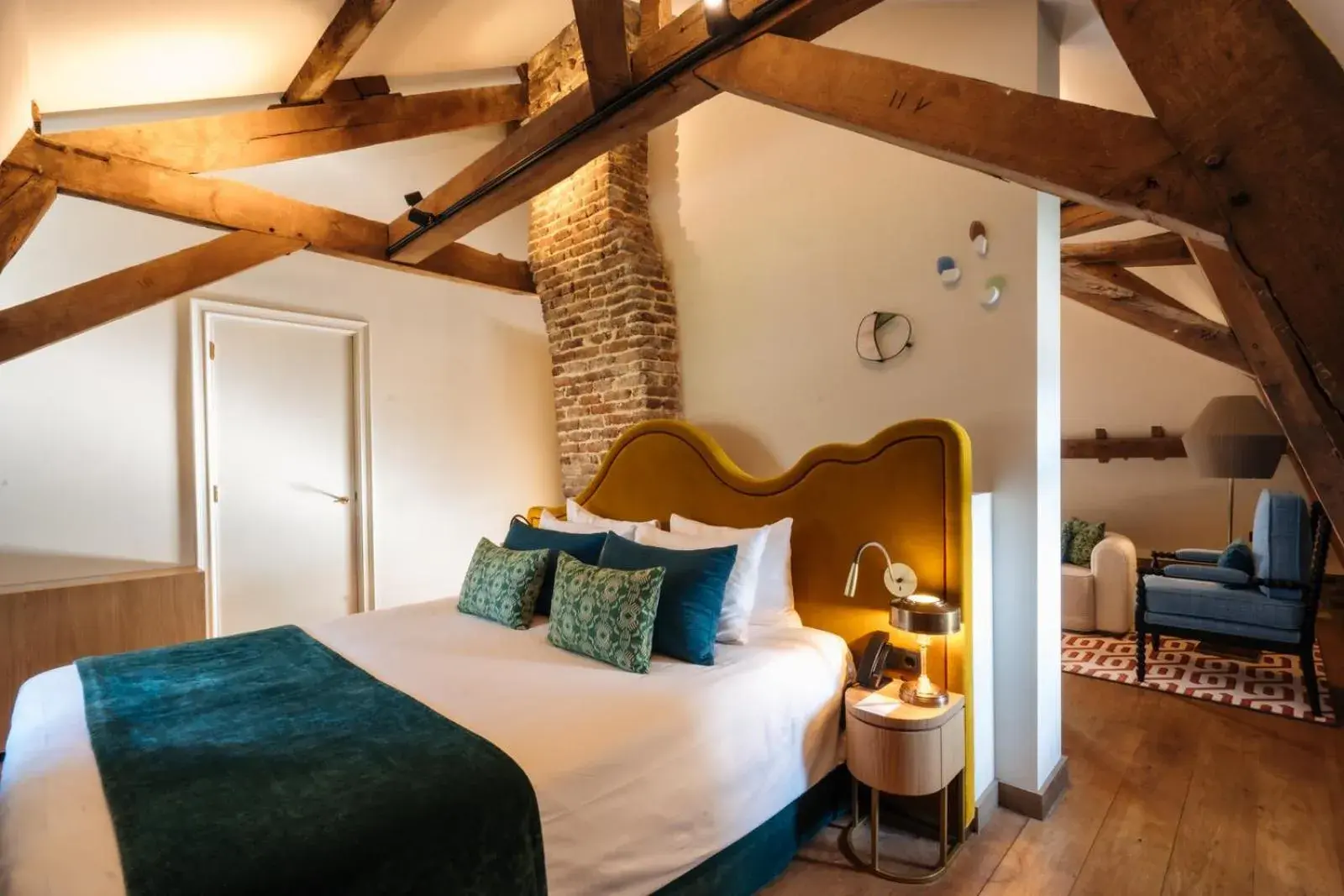 Bed in Château St Gerlach - Oostwegel Collection, member of Relais and Châteaux Bed in Château St Gerlach - Oostwegel Collection, member of Relais and Châteaux