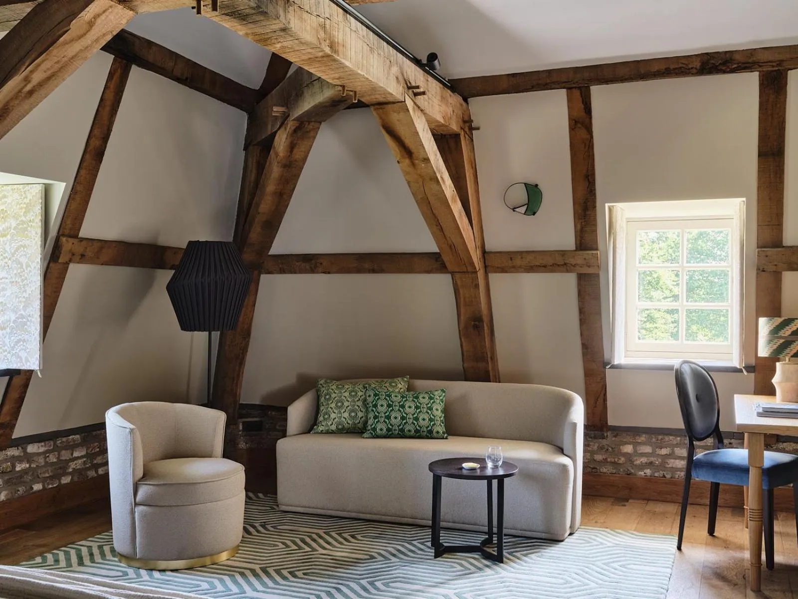 Seating area in Château St Gerlach - Oostwegel Collection, member of Relais and Châteaux