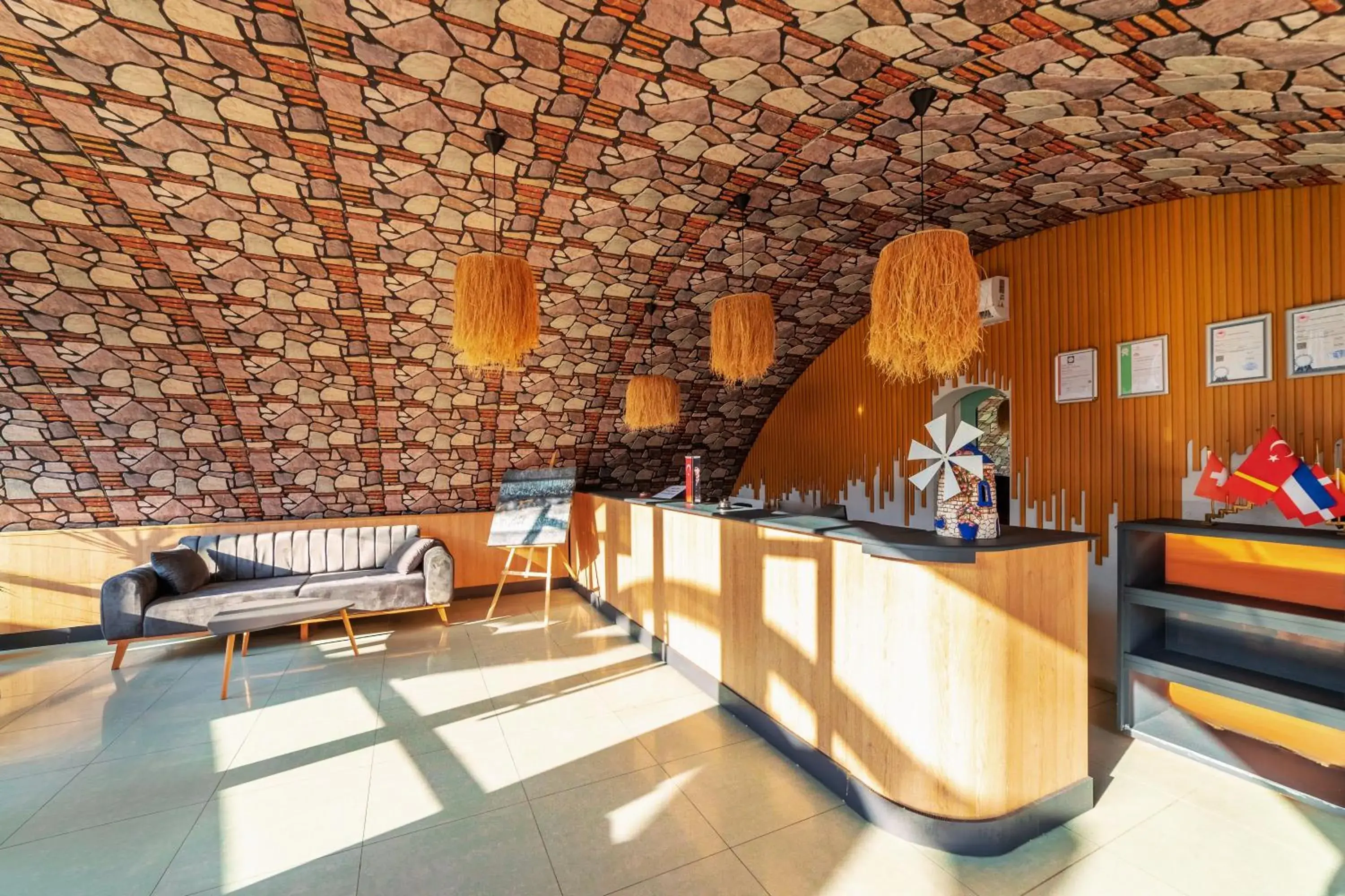 Lobby or reception in Oscar Seaside Hotel & Spa Lobby or reception in Oscar Seaside Hotel & Spa