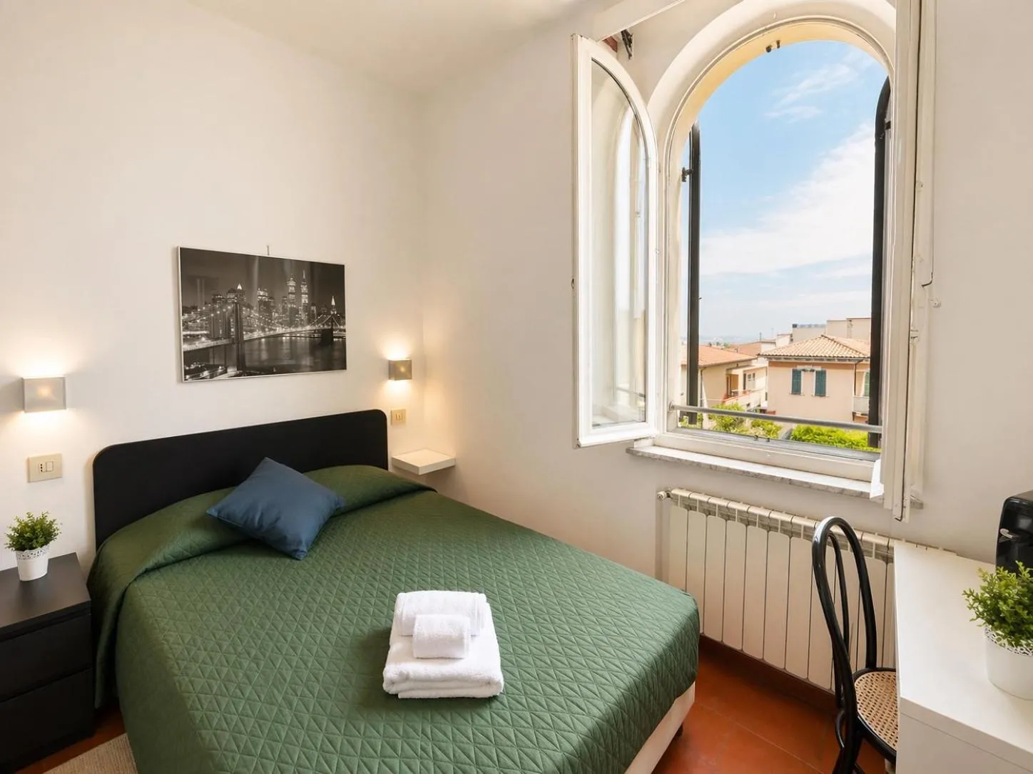 Bed in Hotel Villa Pina