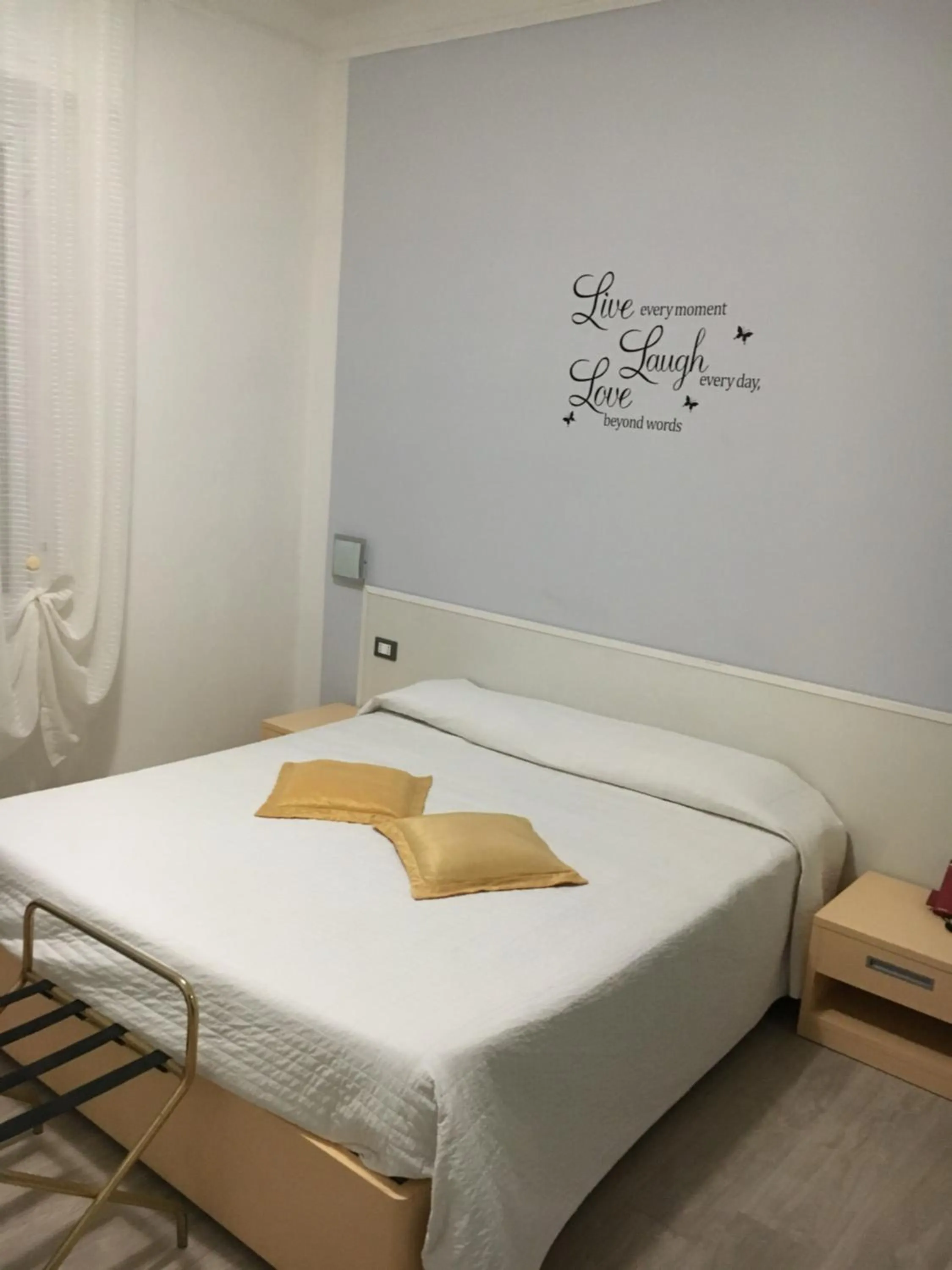 Bed in Hotel Acqua Marina