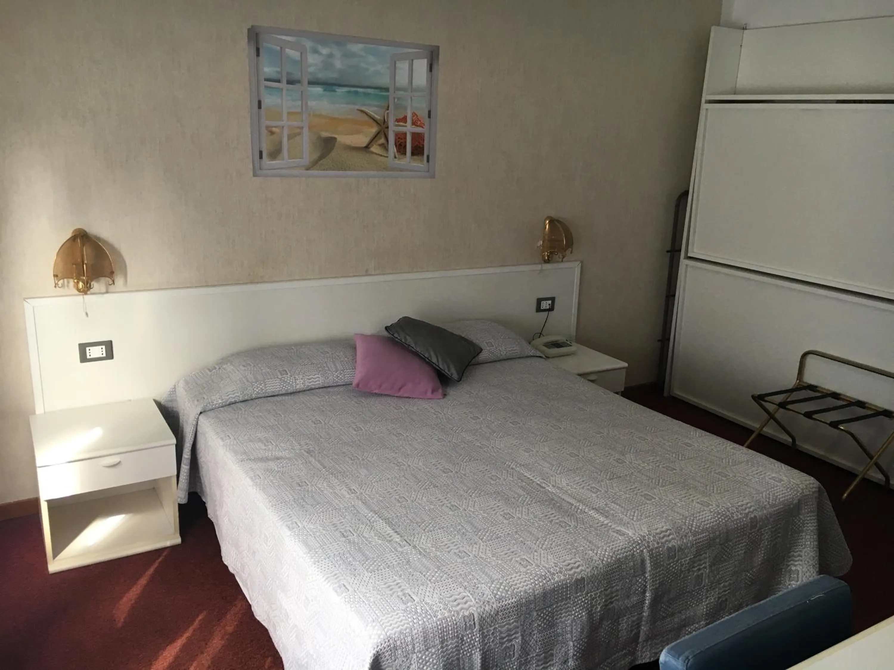 Bed in Hotel Acqua Marina