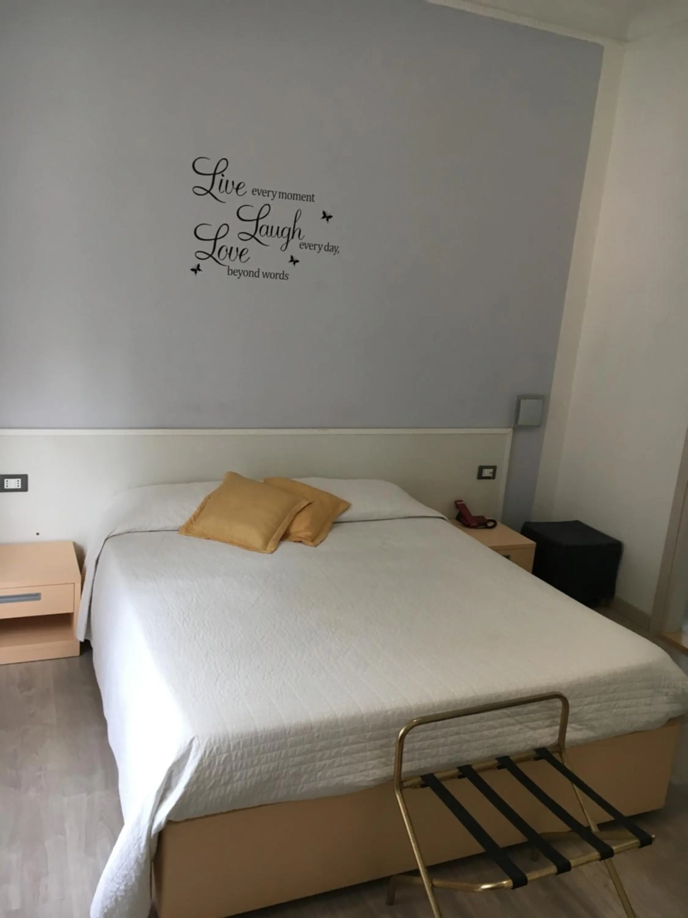 Bed in Hotel Acqua Marina