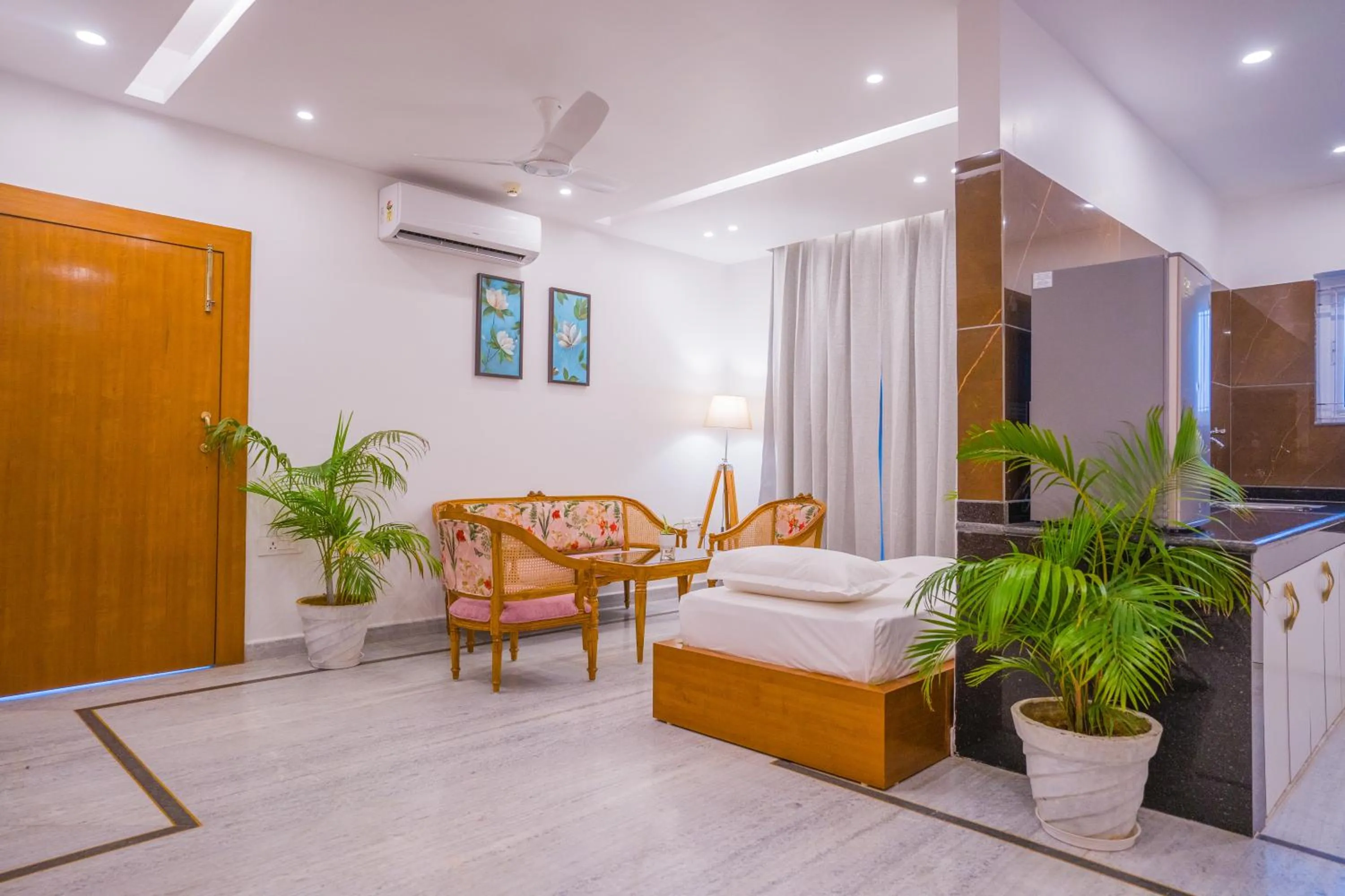 Living room in The Mohua - A Boutique Hotel