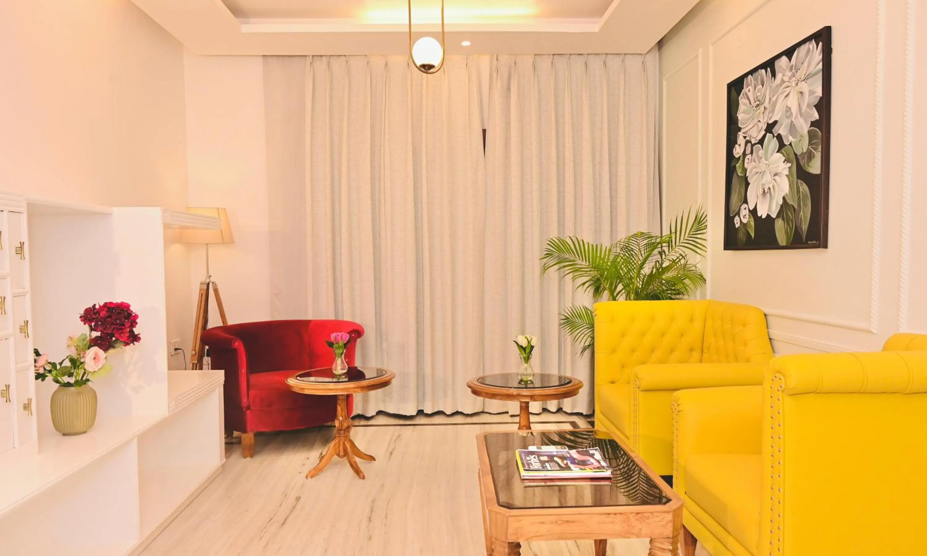 Seating area in The Mohua - A Boutique Hotel