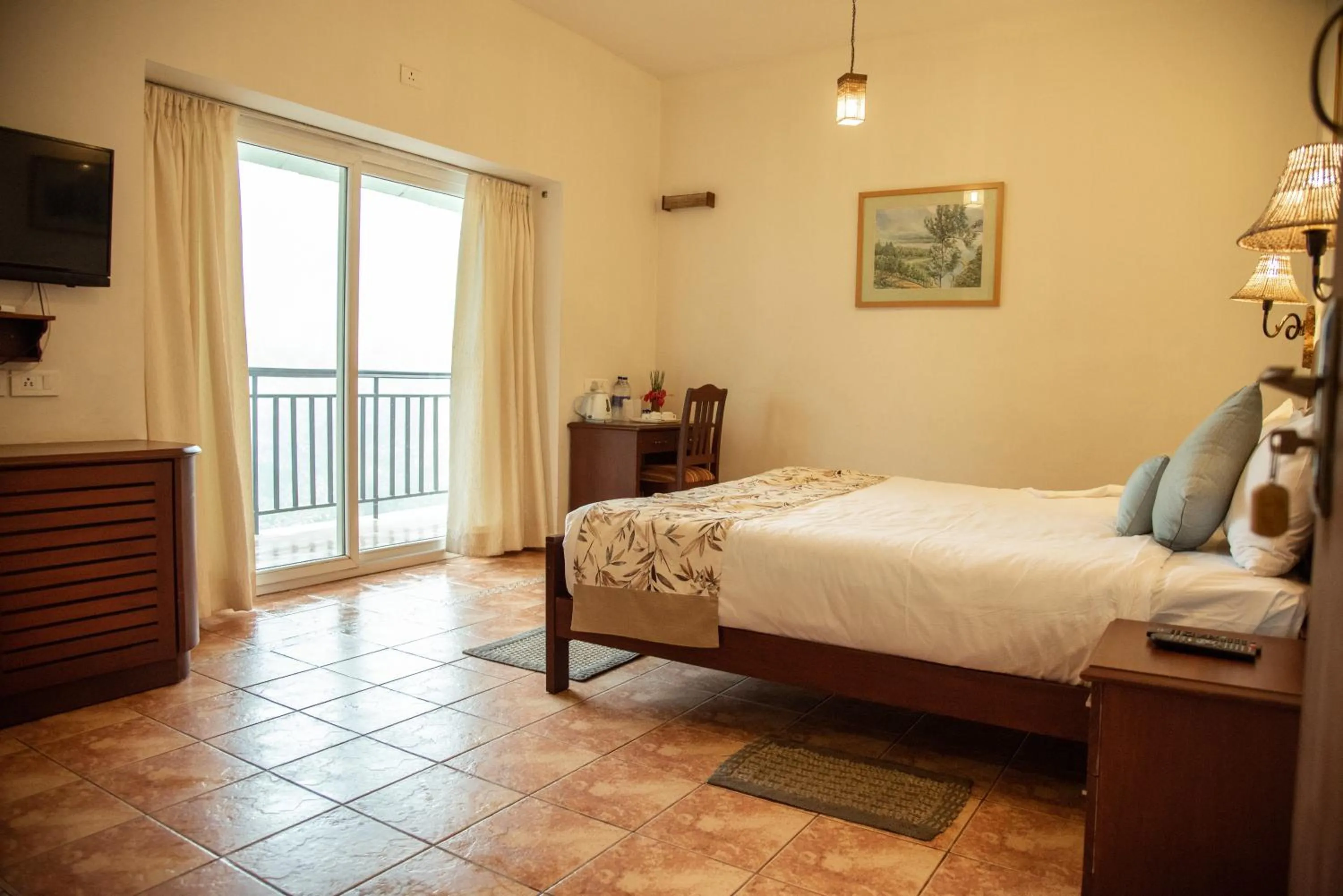 Bed in Misty Mountain Experience