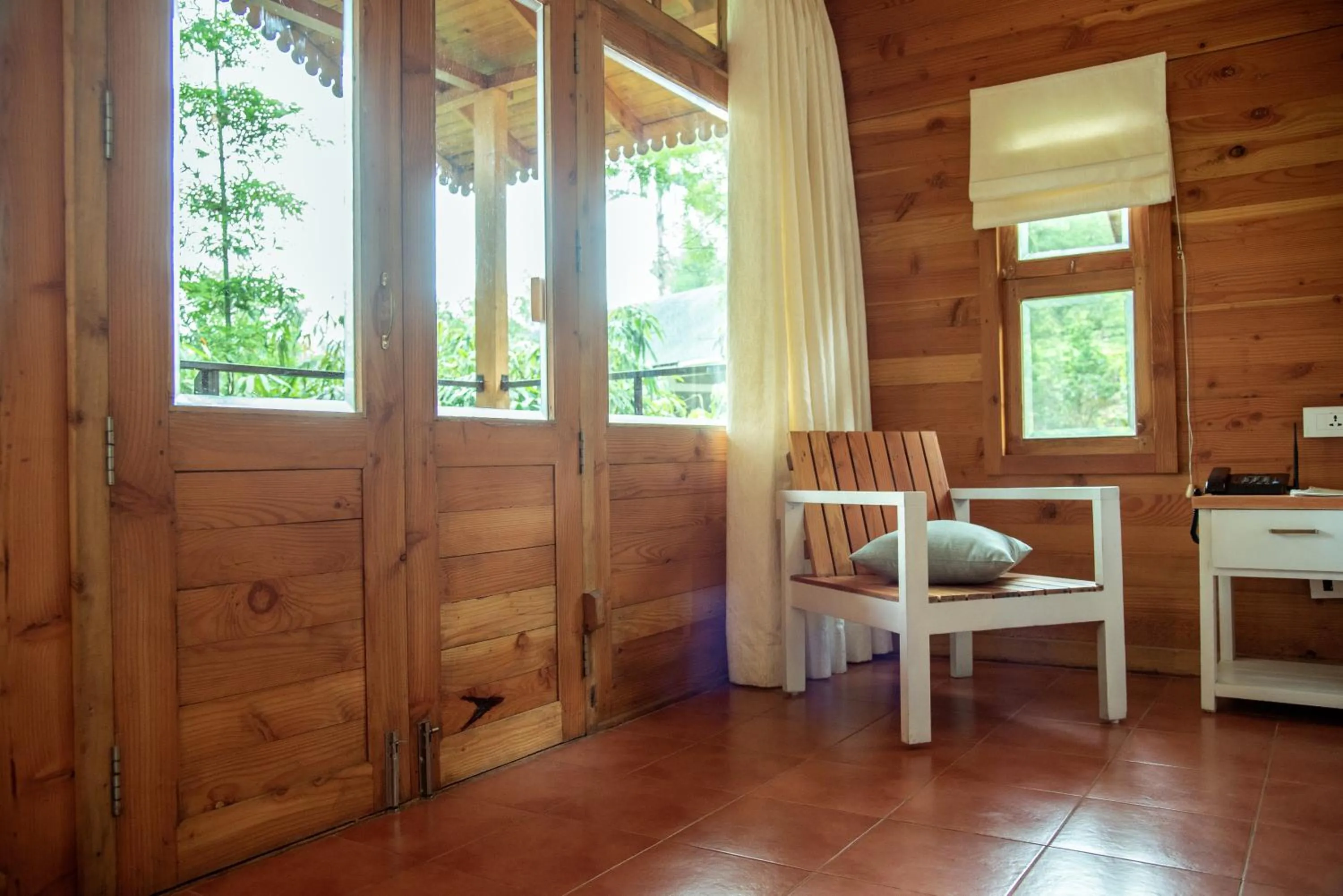 Seating area in Misty Mountain Experience