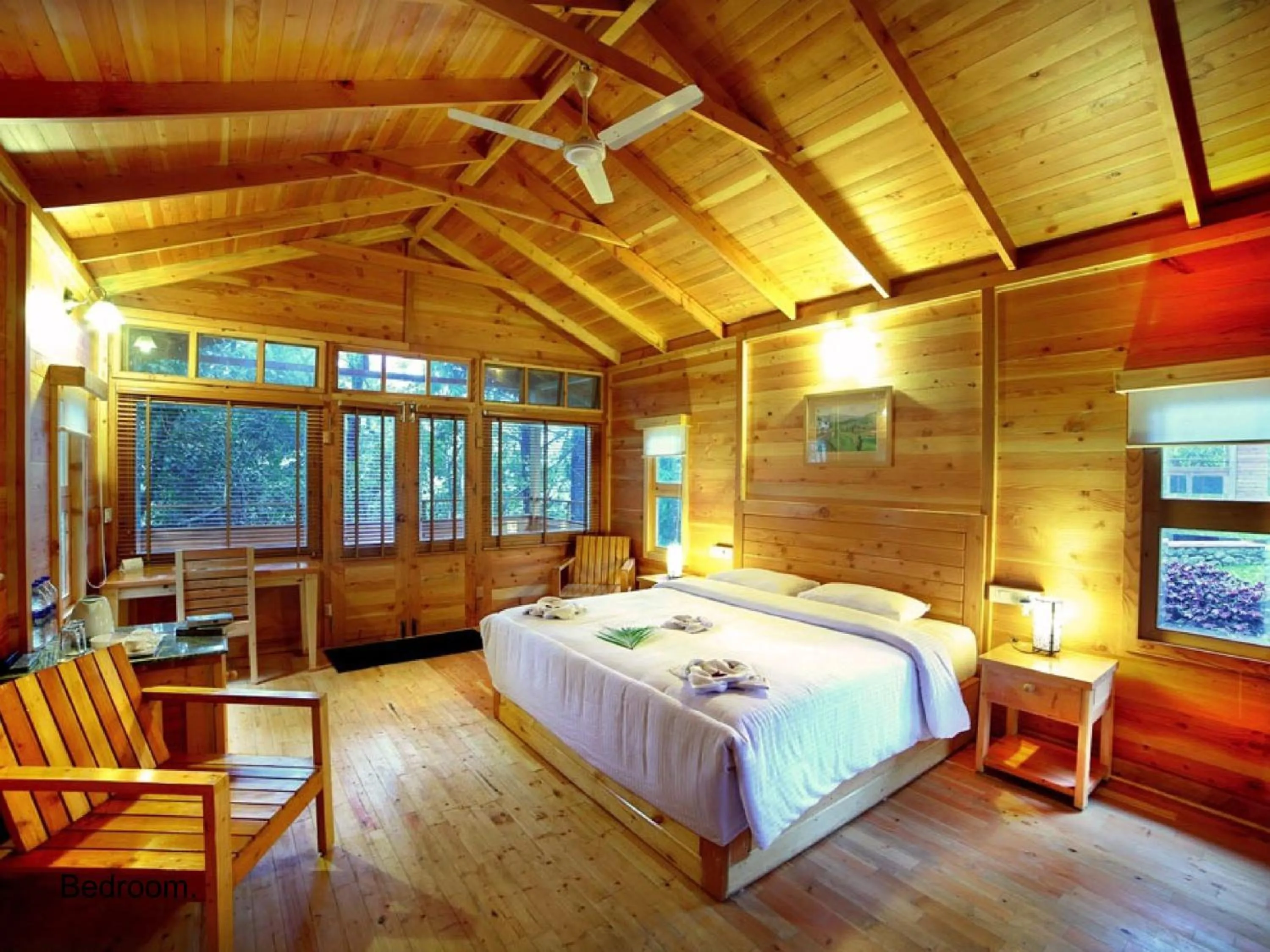 Bed in Misty Mountain Experience