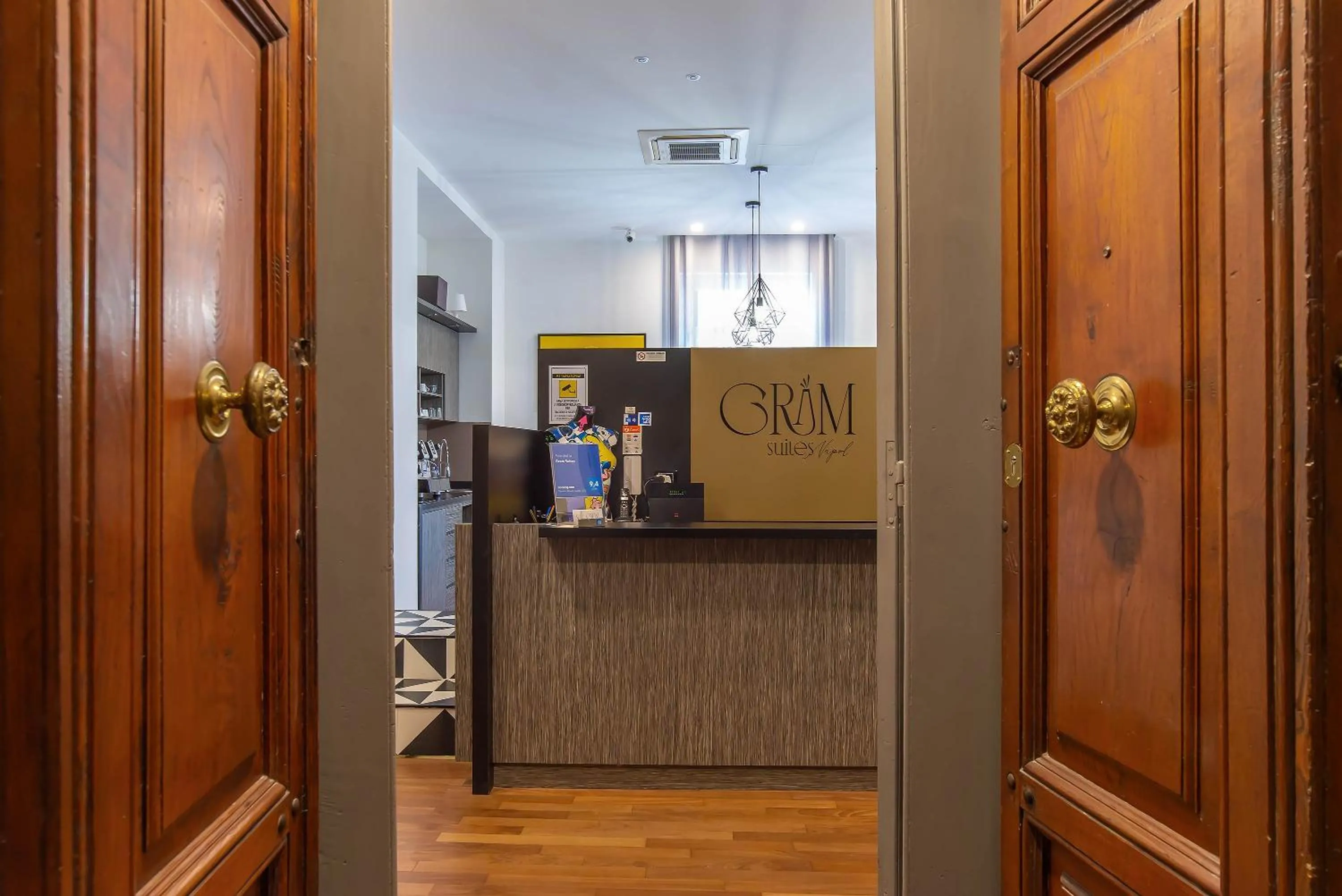 Lobby or reception in Gram Suites