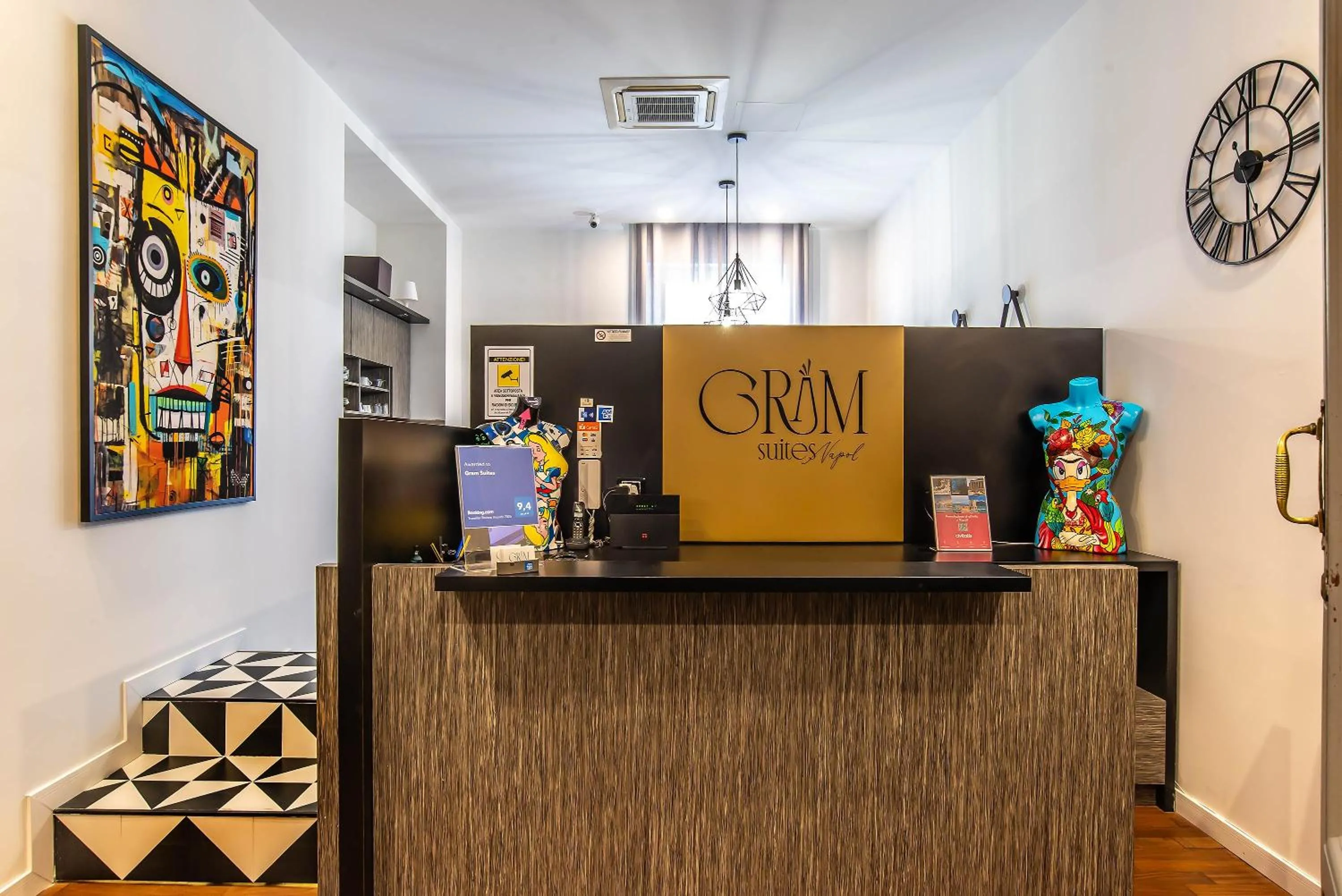 Lobby or reception in Gram Suites