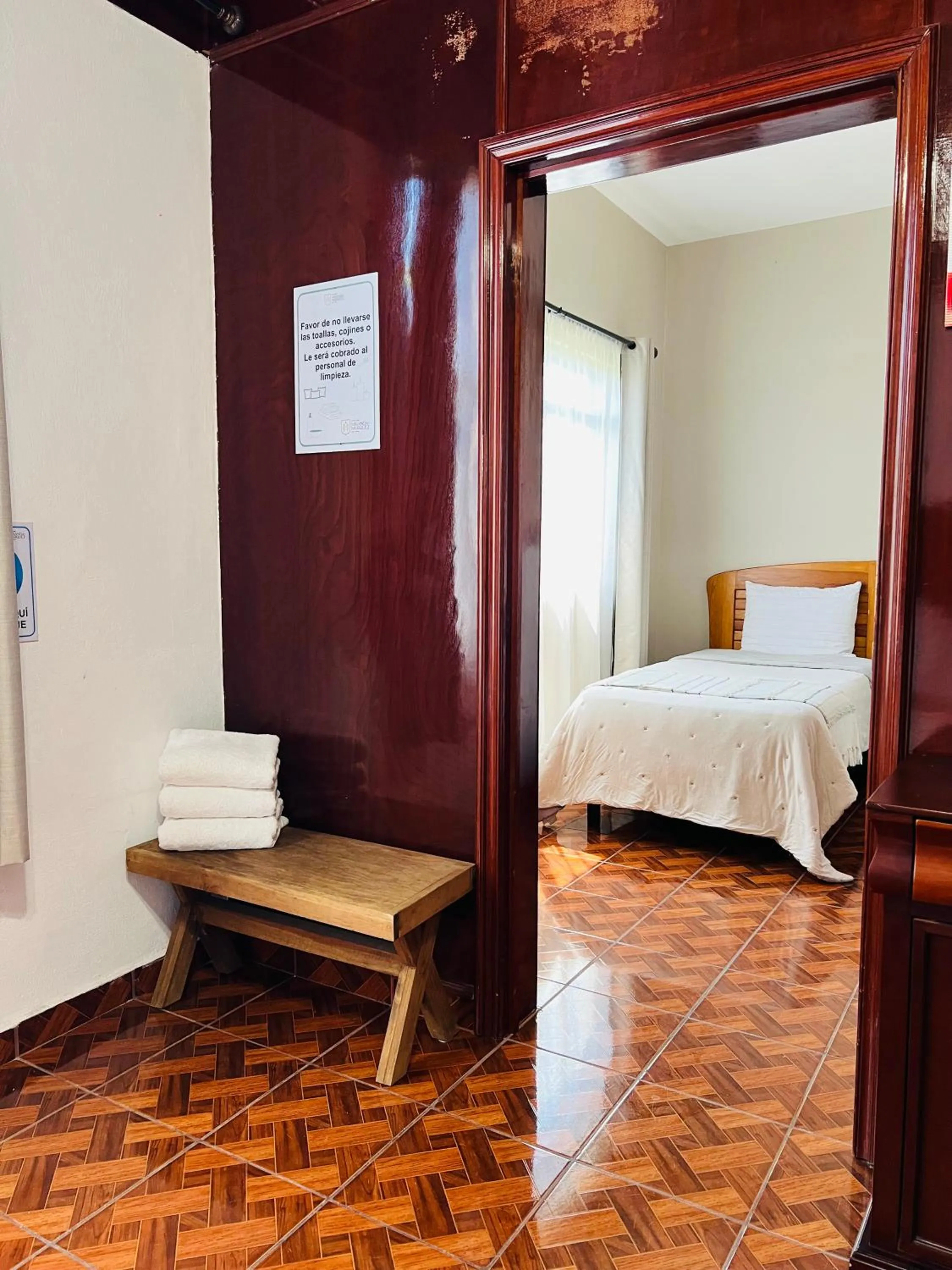 Bedroom, Bed in Hostería Casa Marquez