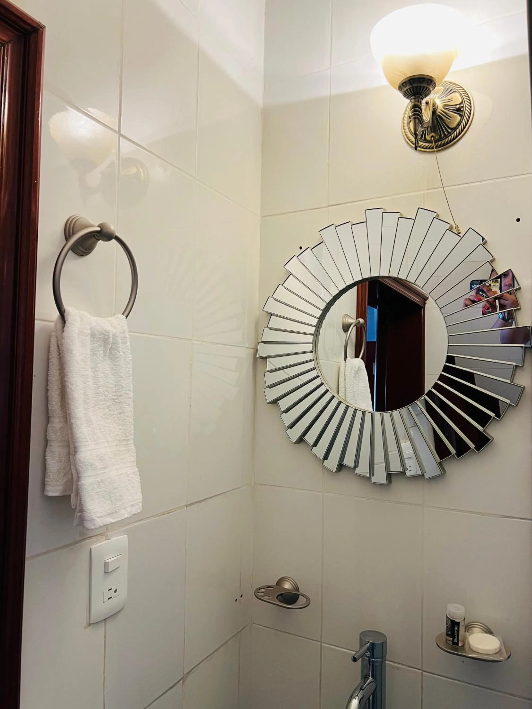 Shower in Hostería Casa Marquez