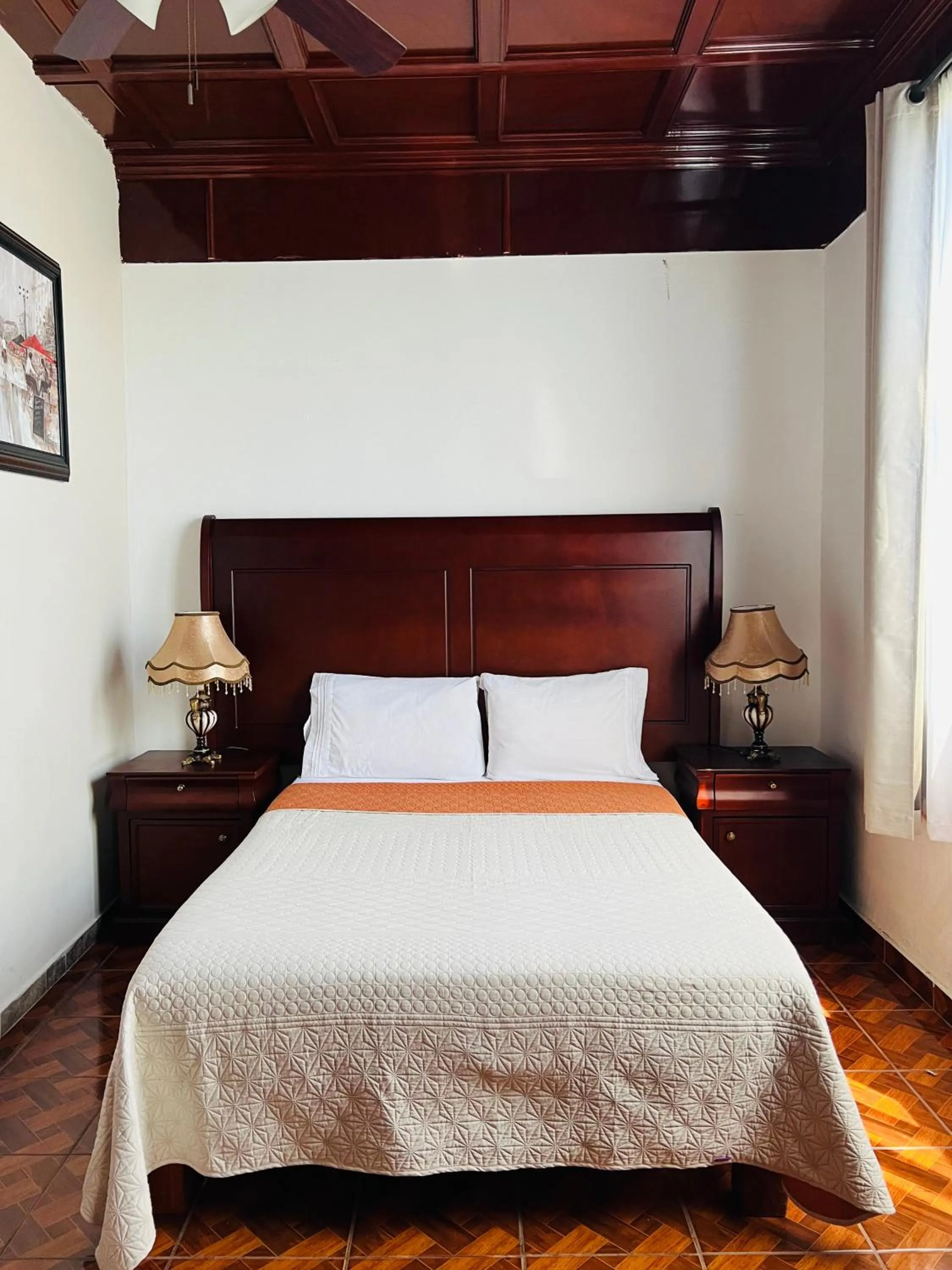 Bedroom, Bed in Hostería Casa Marquez