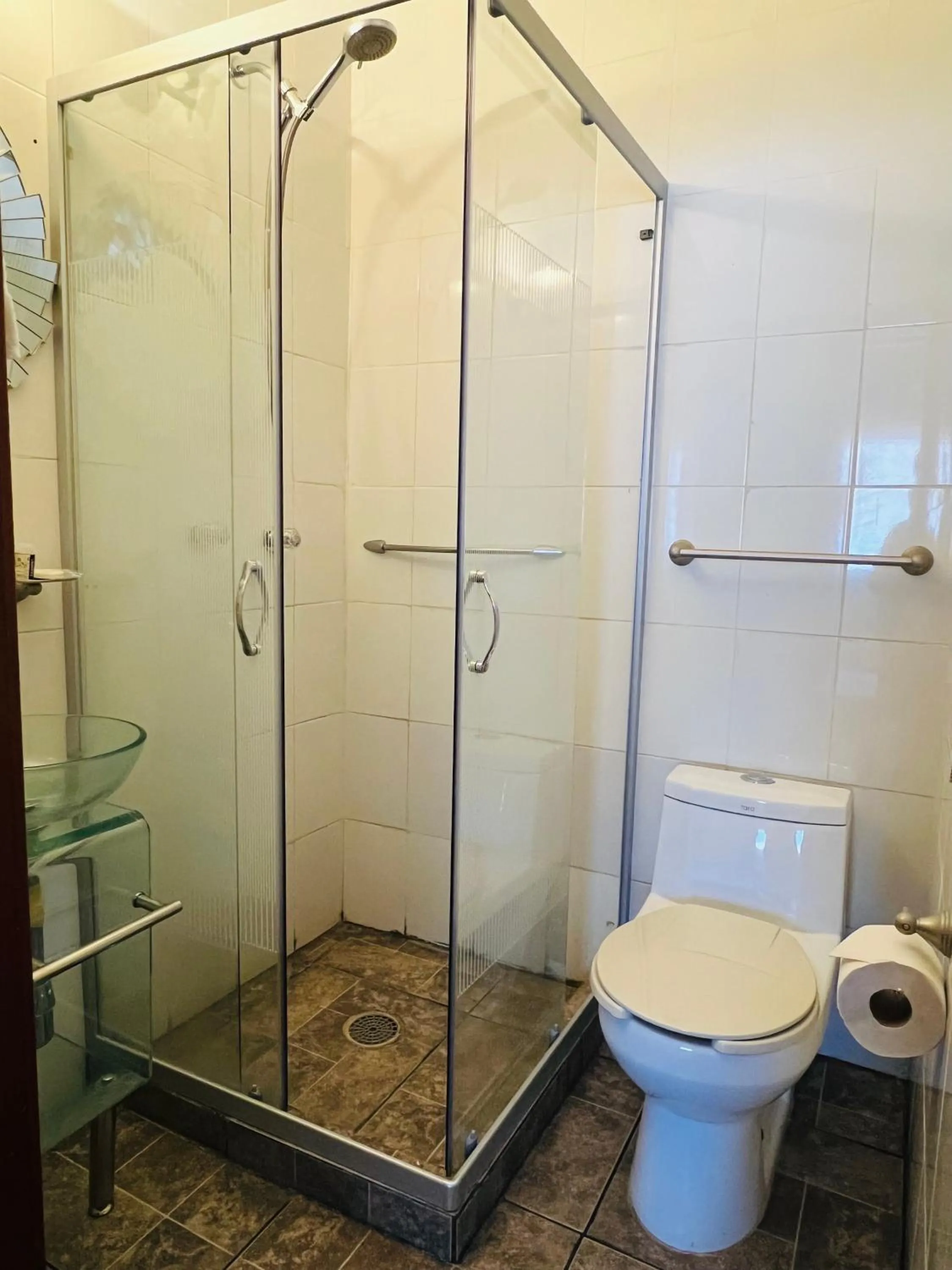 Shower in Hostería Casa Marquez