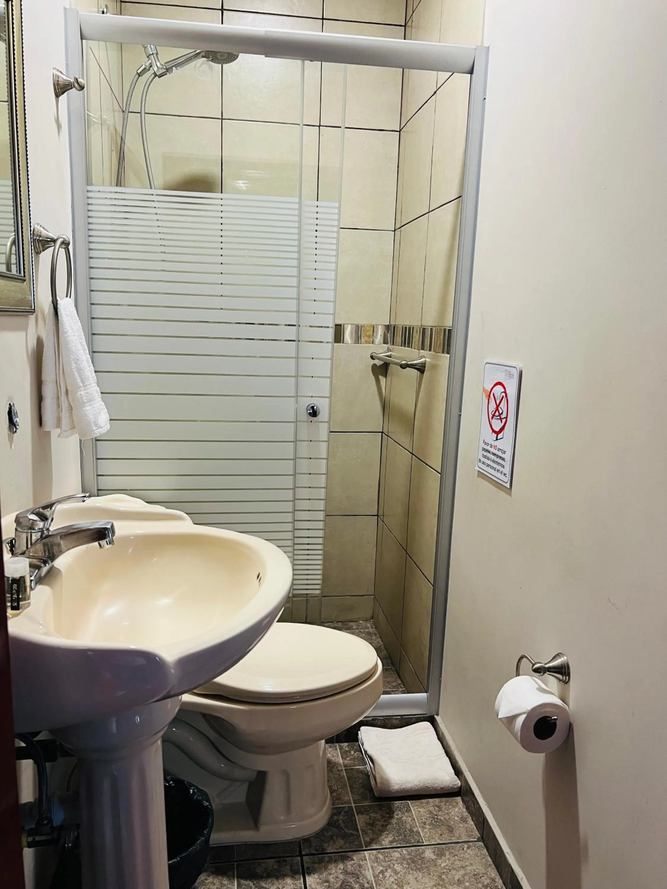 Bathroom in Hostería Casa Marquez