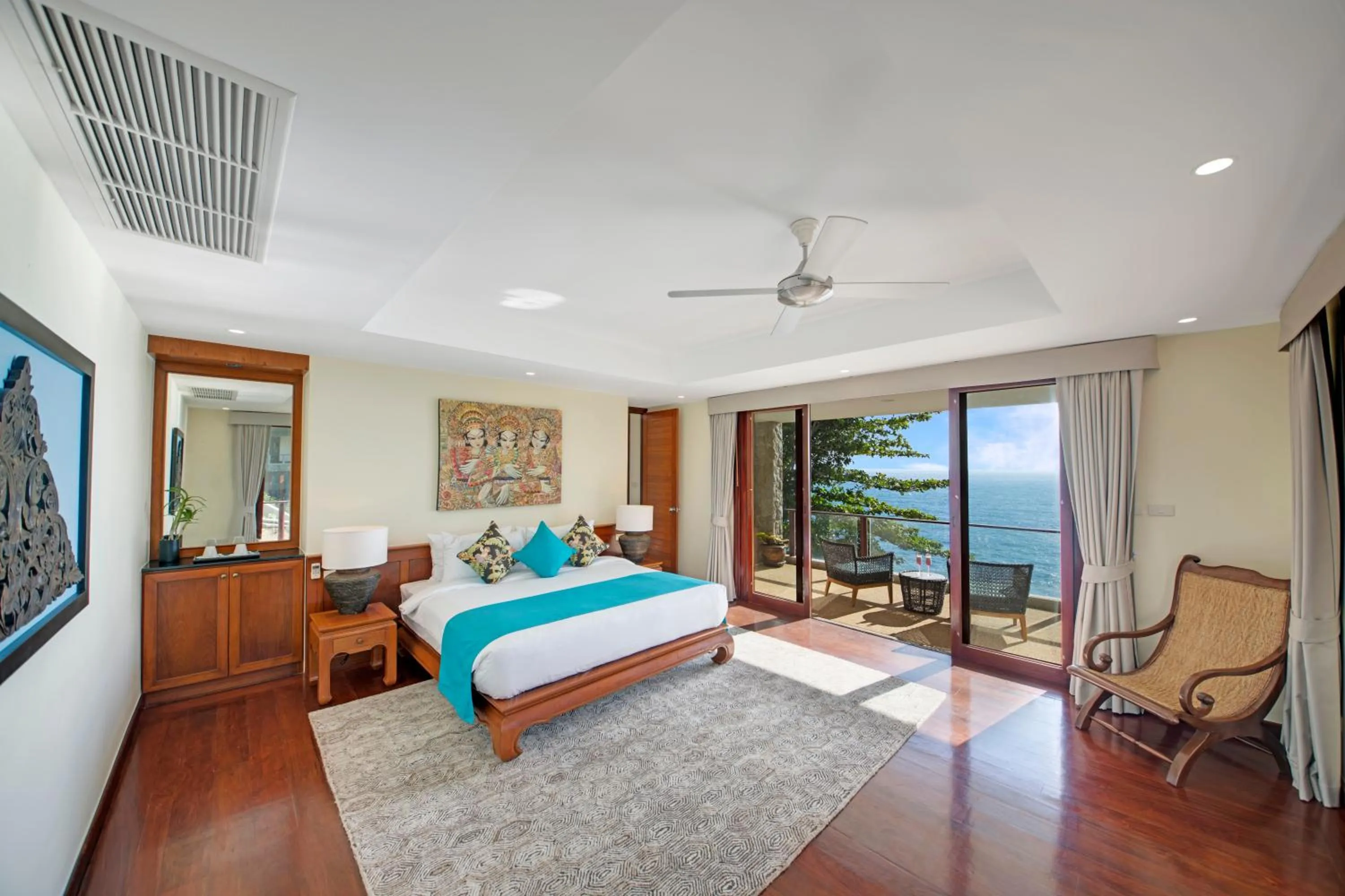 TV and multimedia, Bed in Villa Horizon