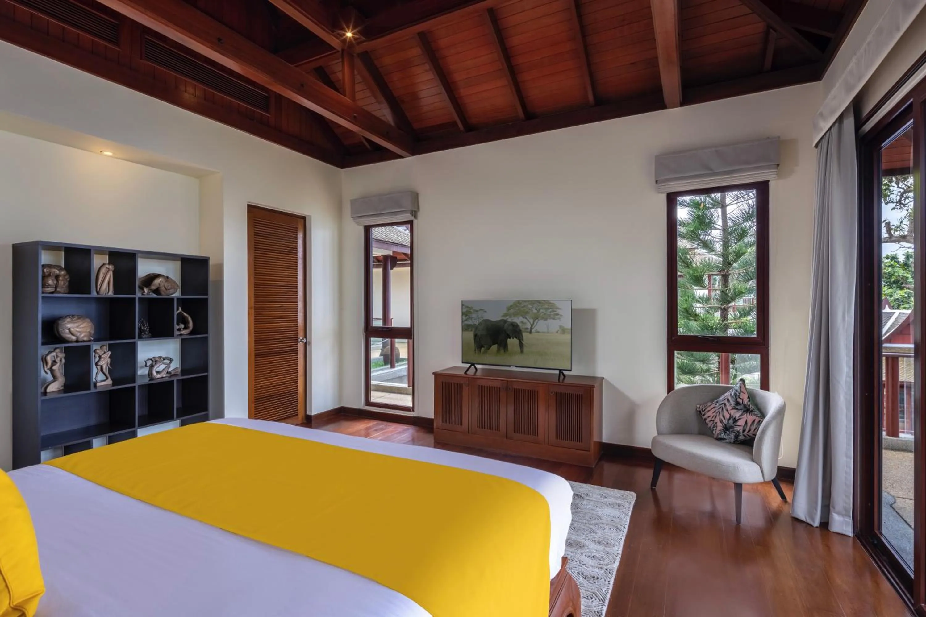 Bedroom, Bed in Villa Horizon
