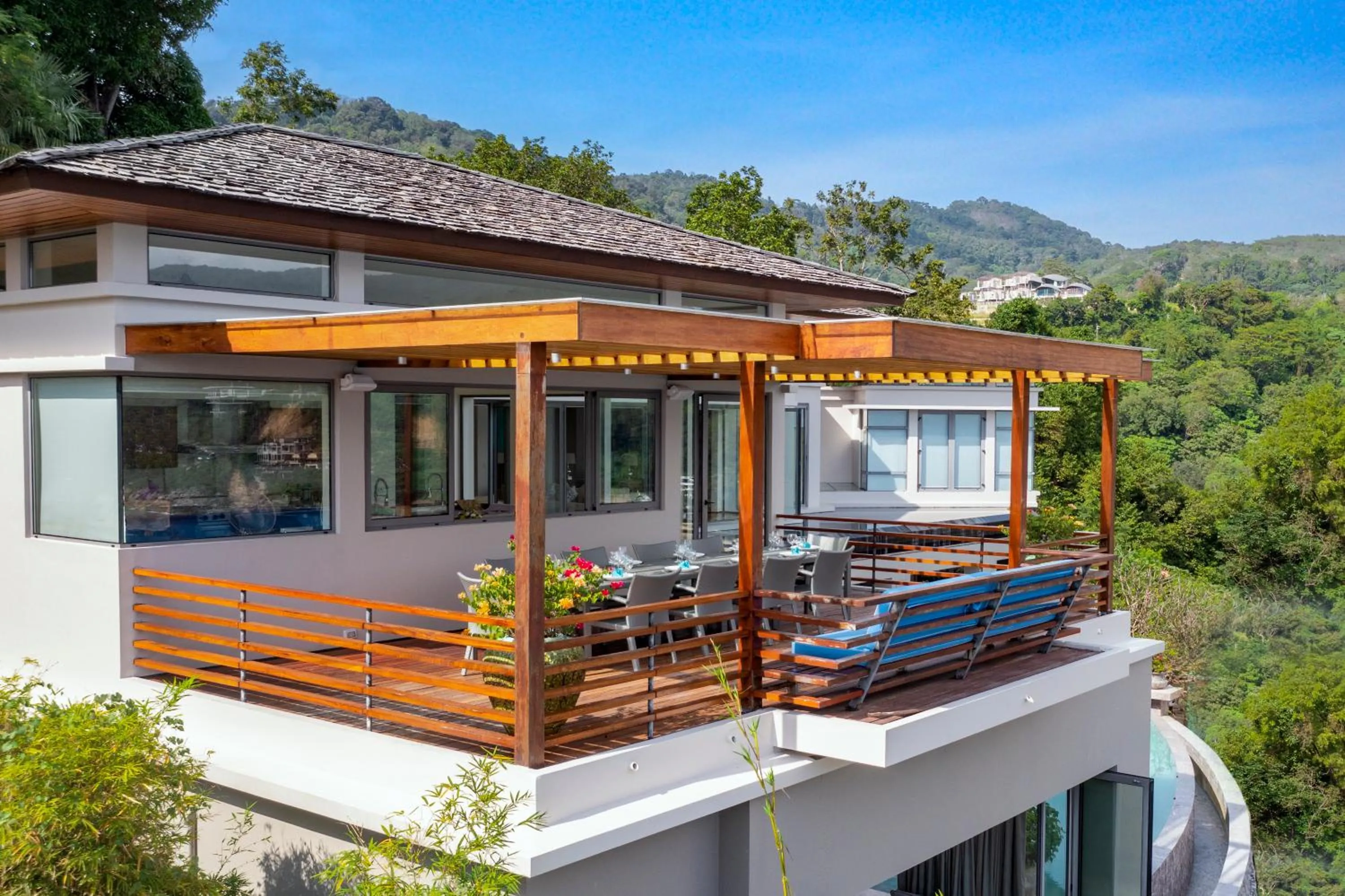 Property building in Villa Fah Sai