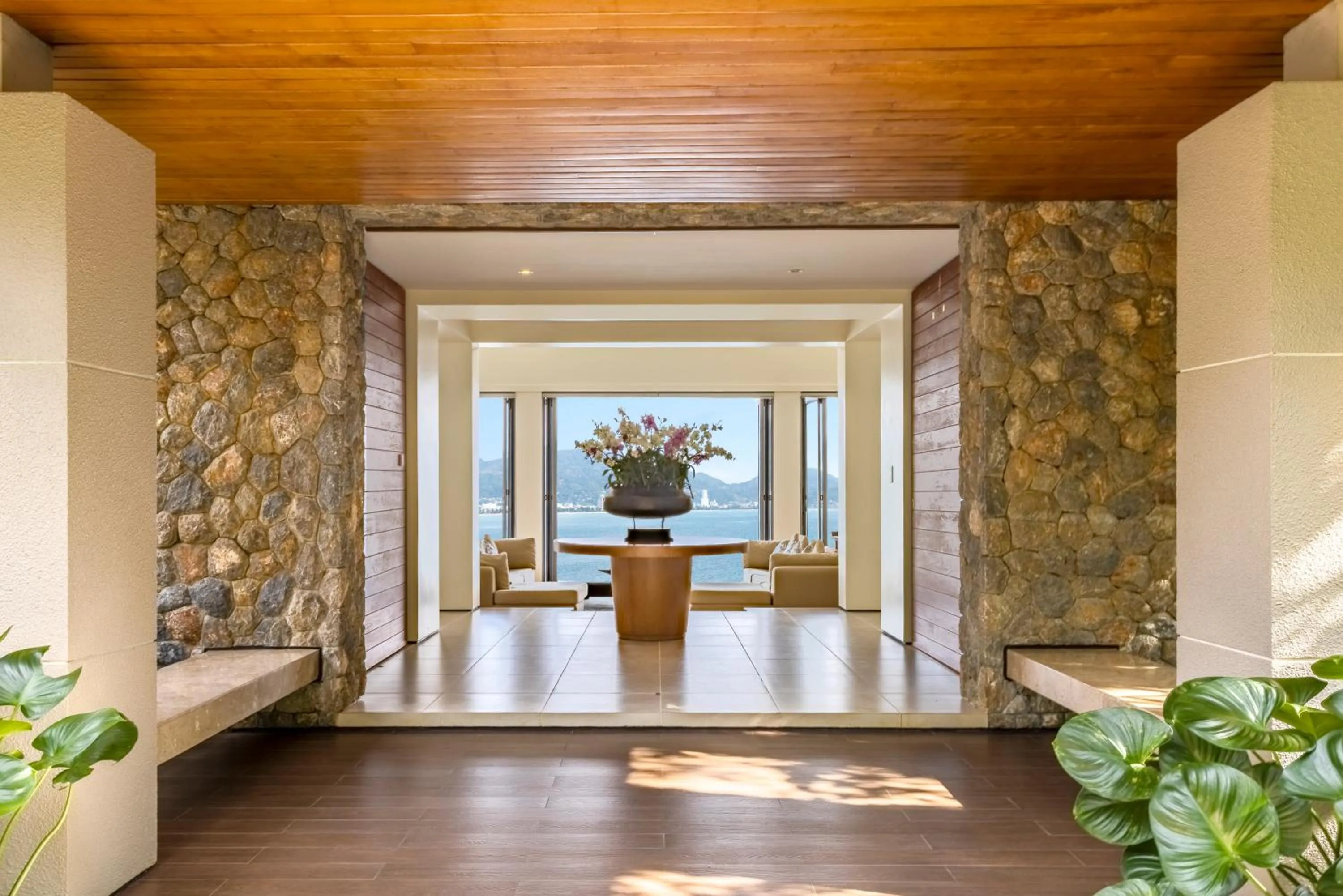 Living room in Villa Fah Sai