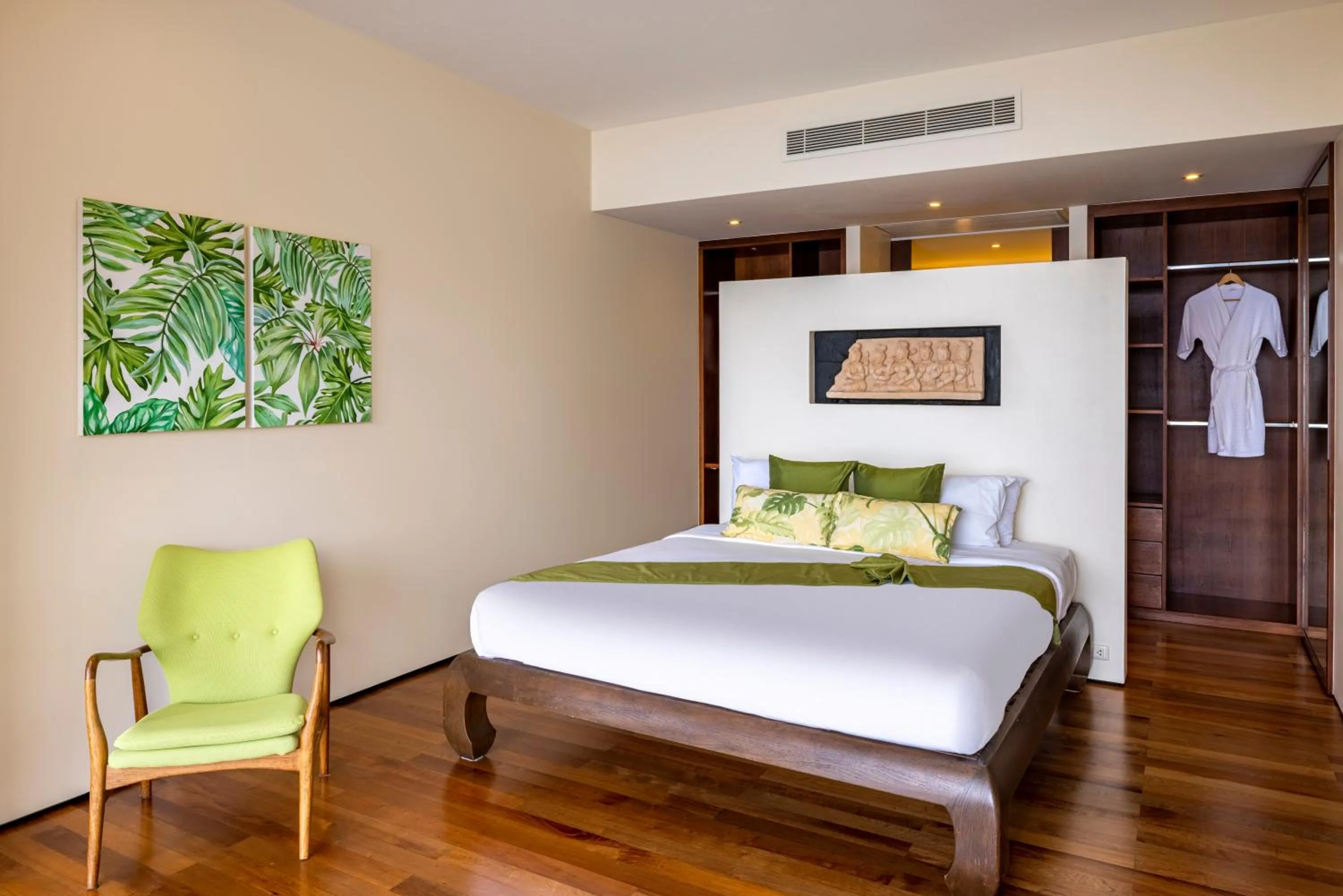 Bed in Villa Fah Sai