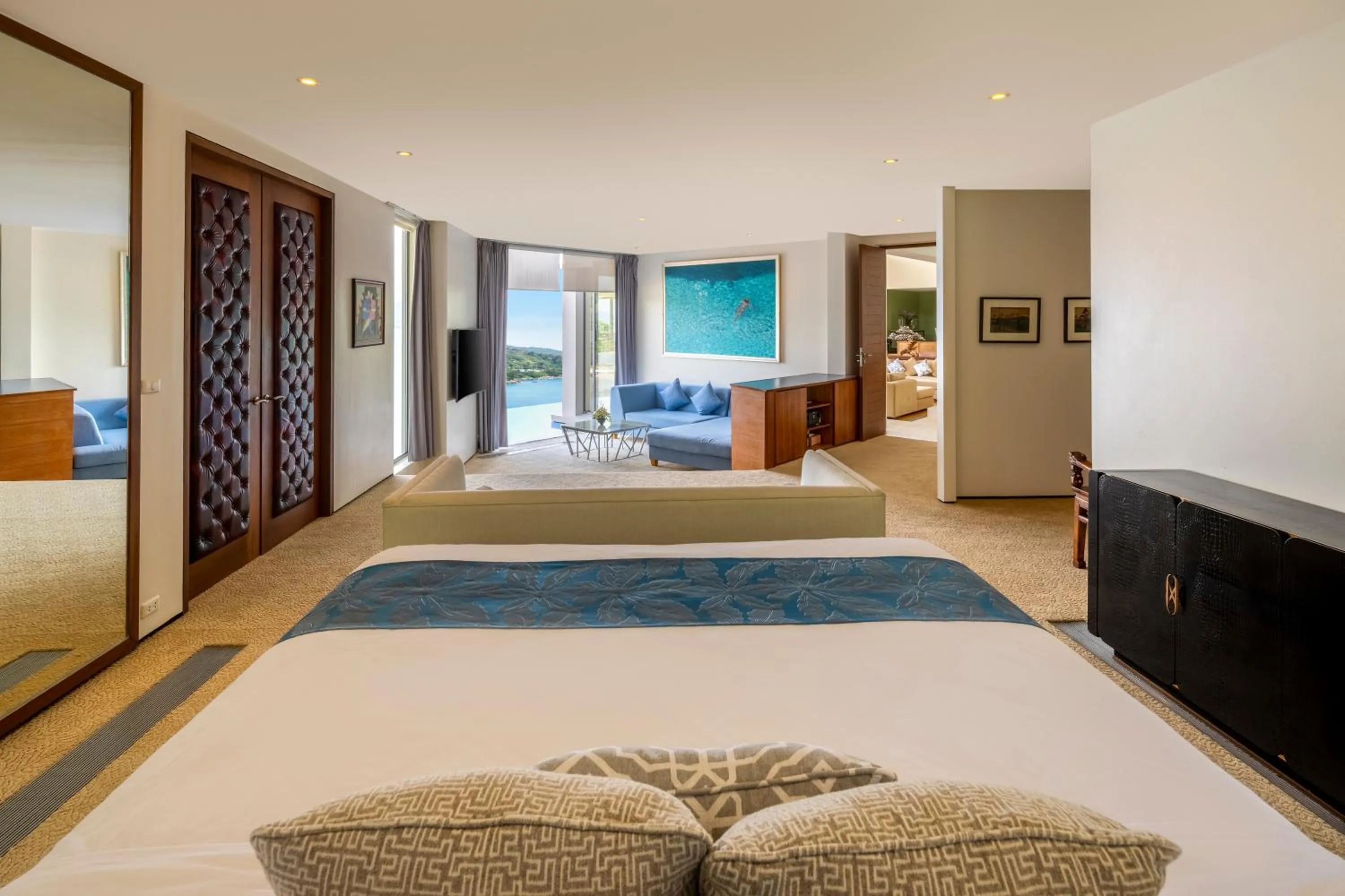 Bed in Villa Fah Sai