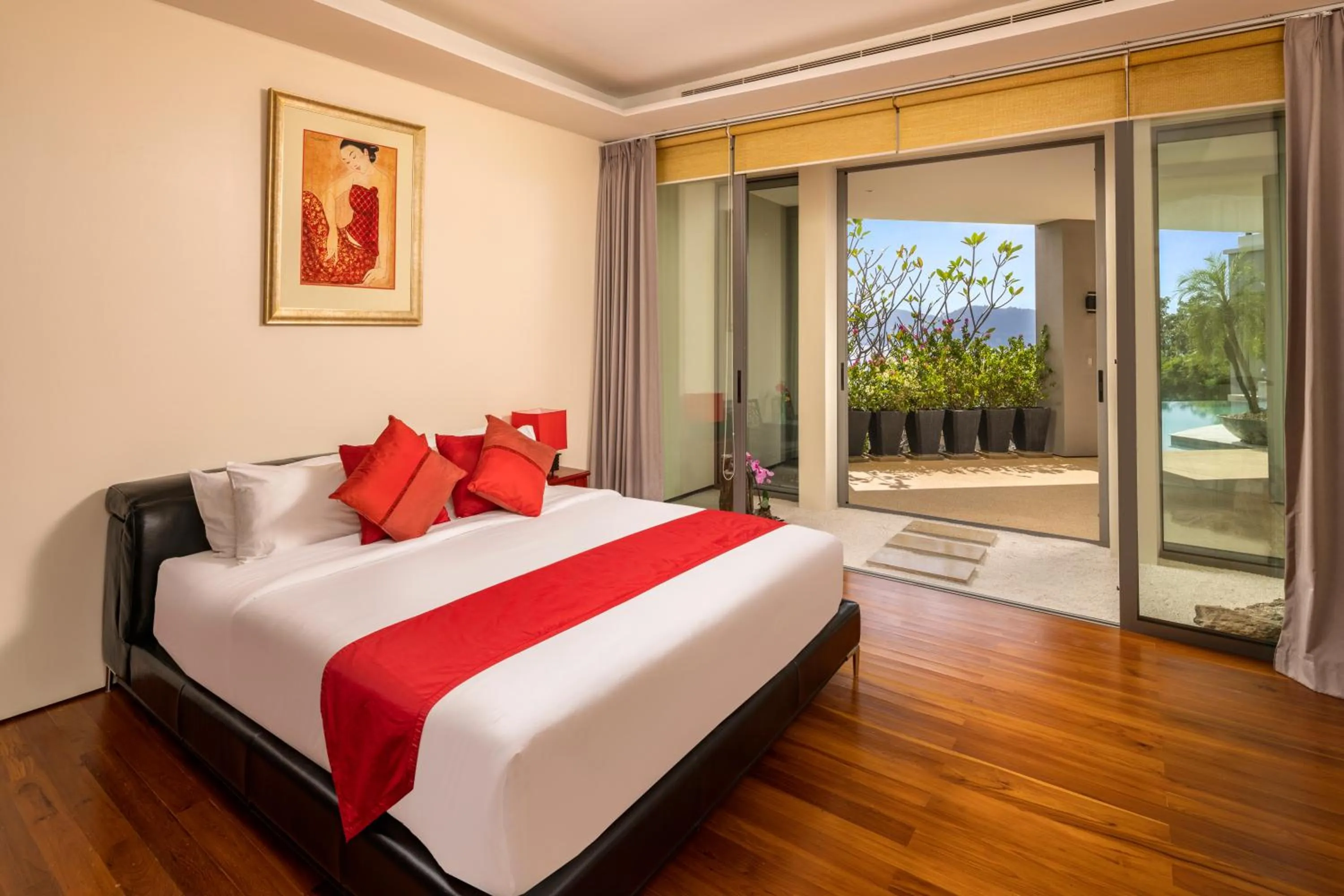 Bed in Villa Fah Sai