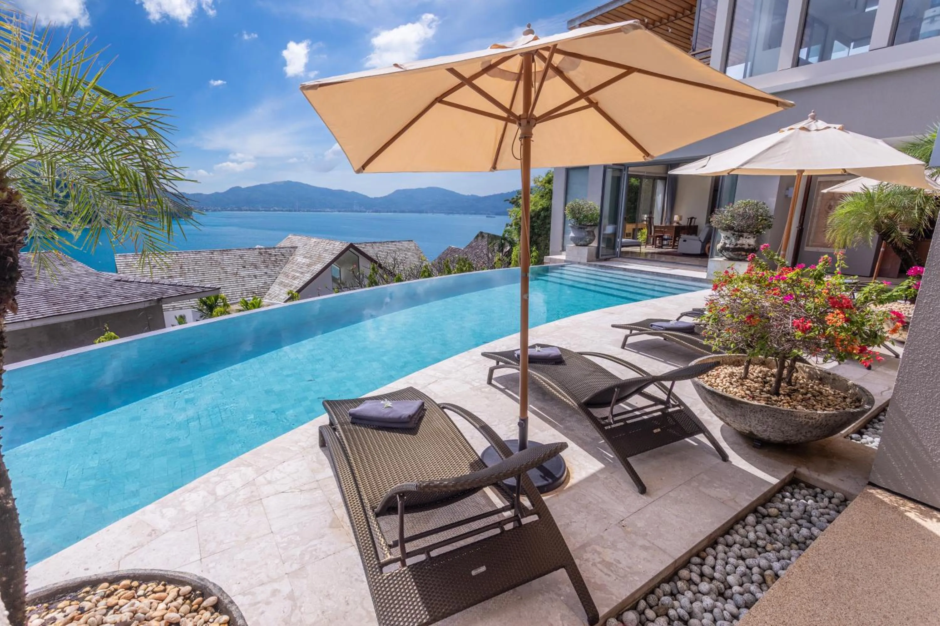 Mountain view in Villa Fah Sai