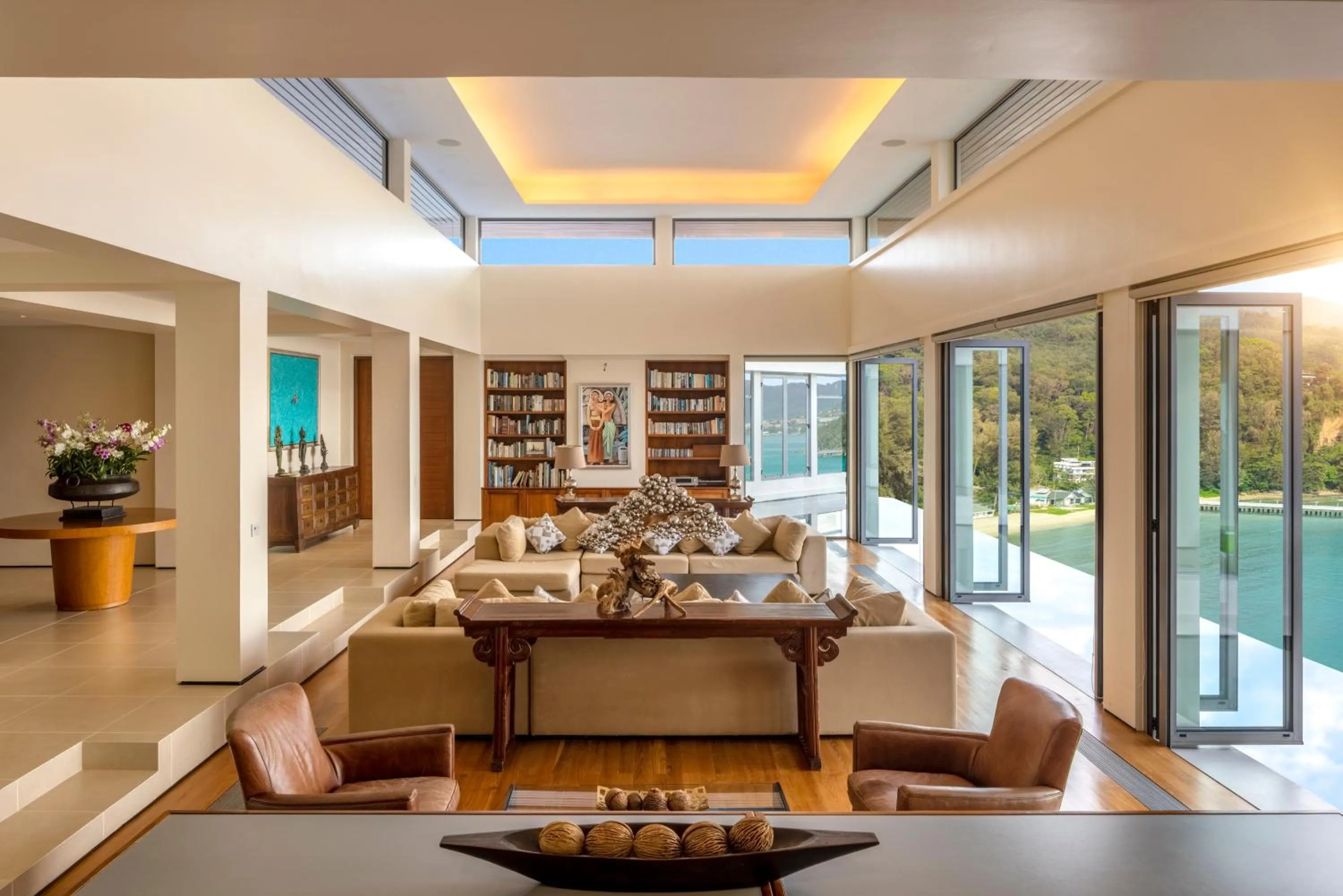 Living room in Villa Fah Sai