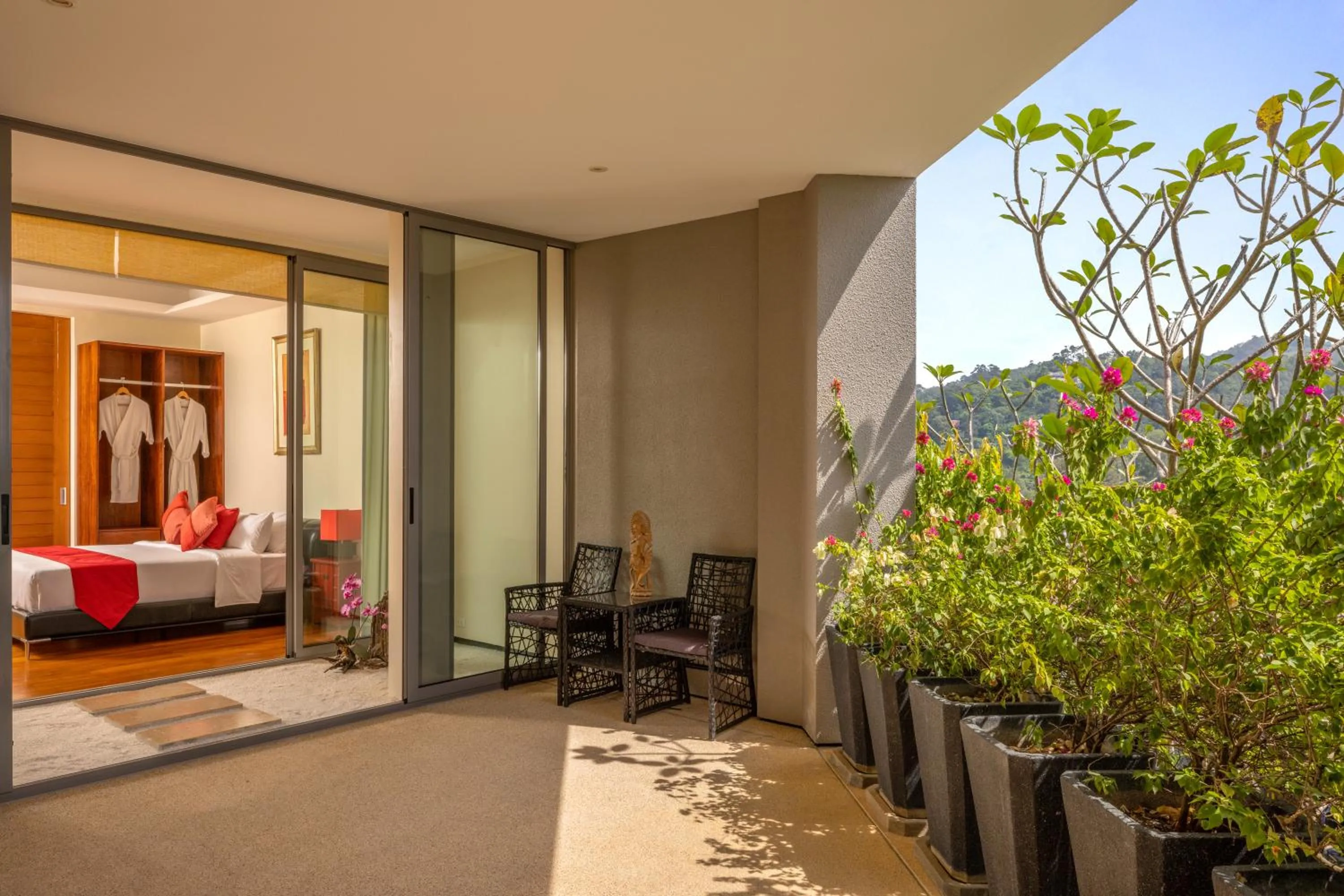 Bed in Villa Fah Sai