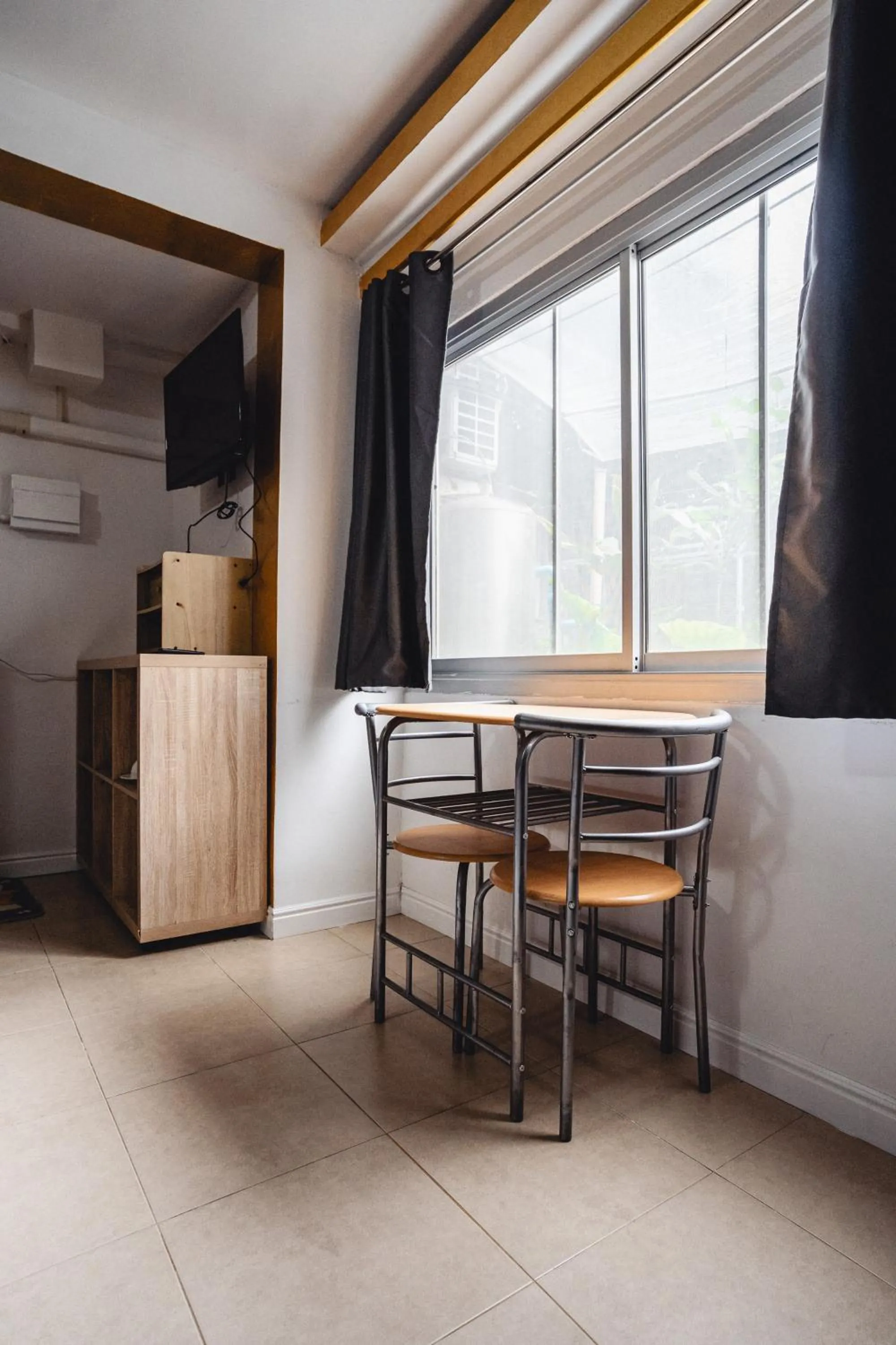 Seating area in Lemon House apartment