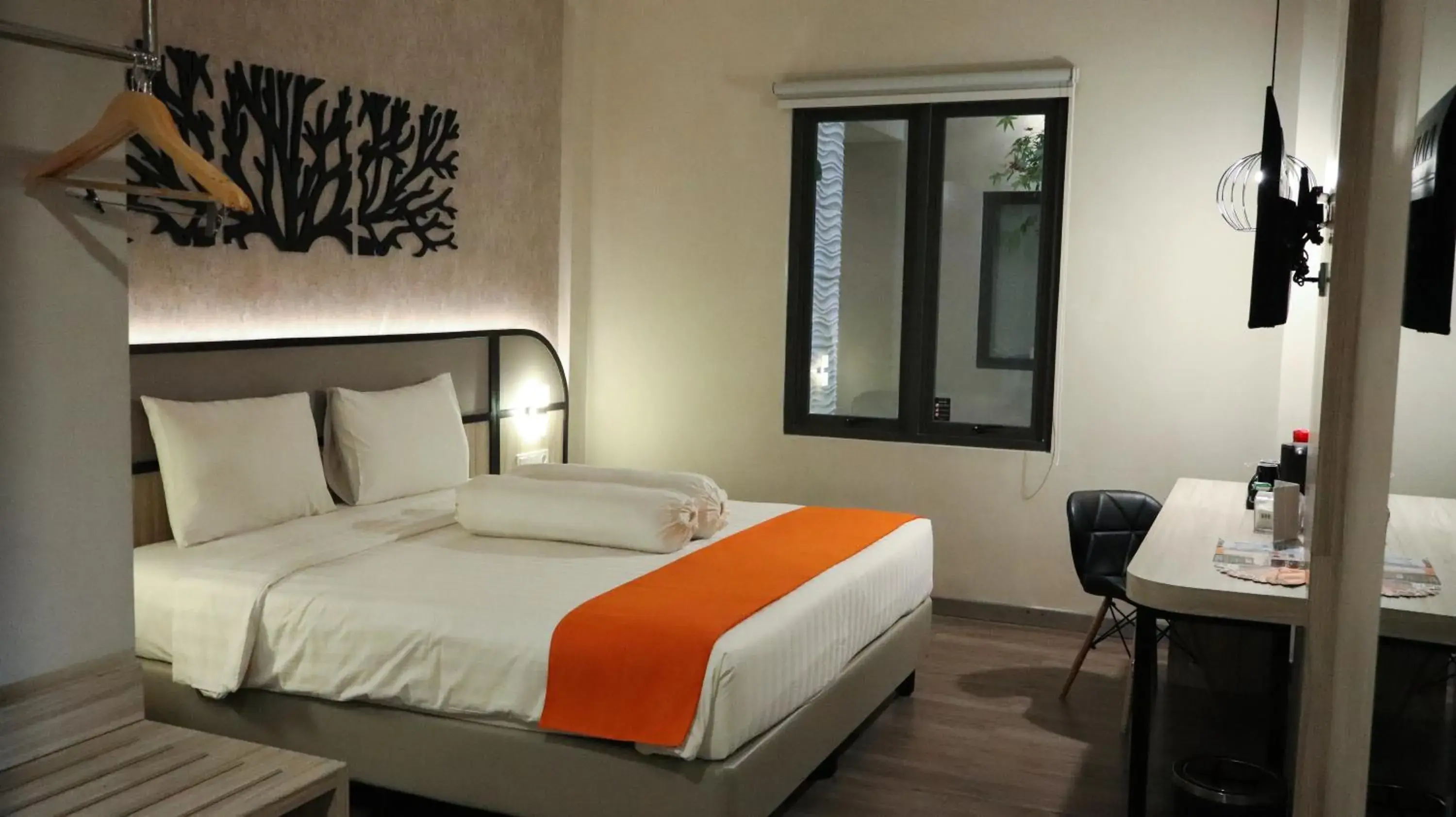 Bed in Front One Gosyen Hotel Salatiga Bed in Front One Gosyen Hotel Salatiga