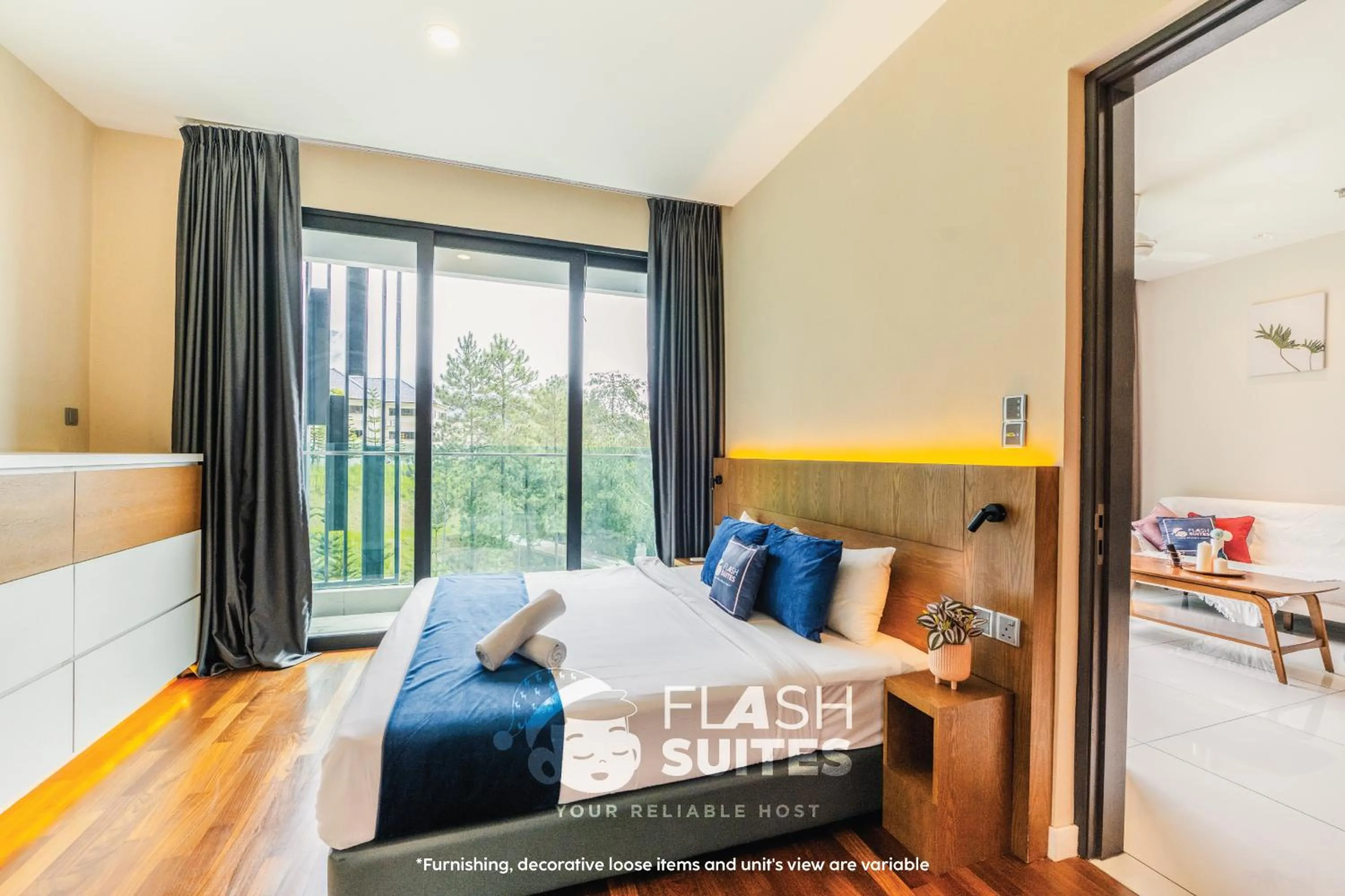 Bedroom, Bed in Forte Seasons Genting Geo38